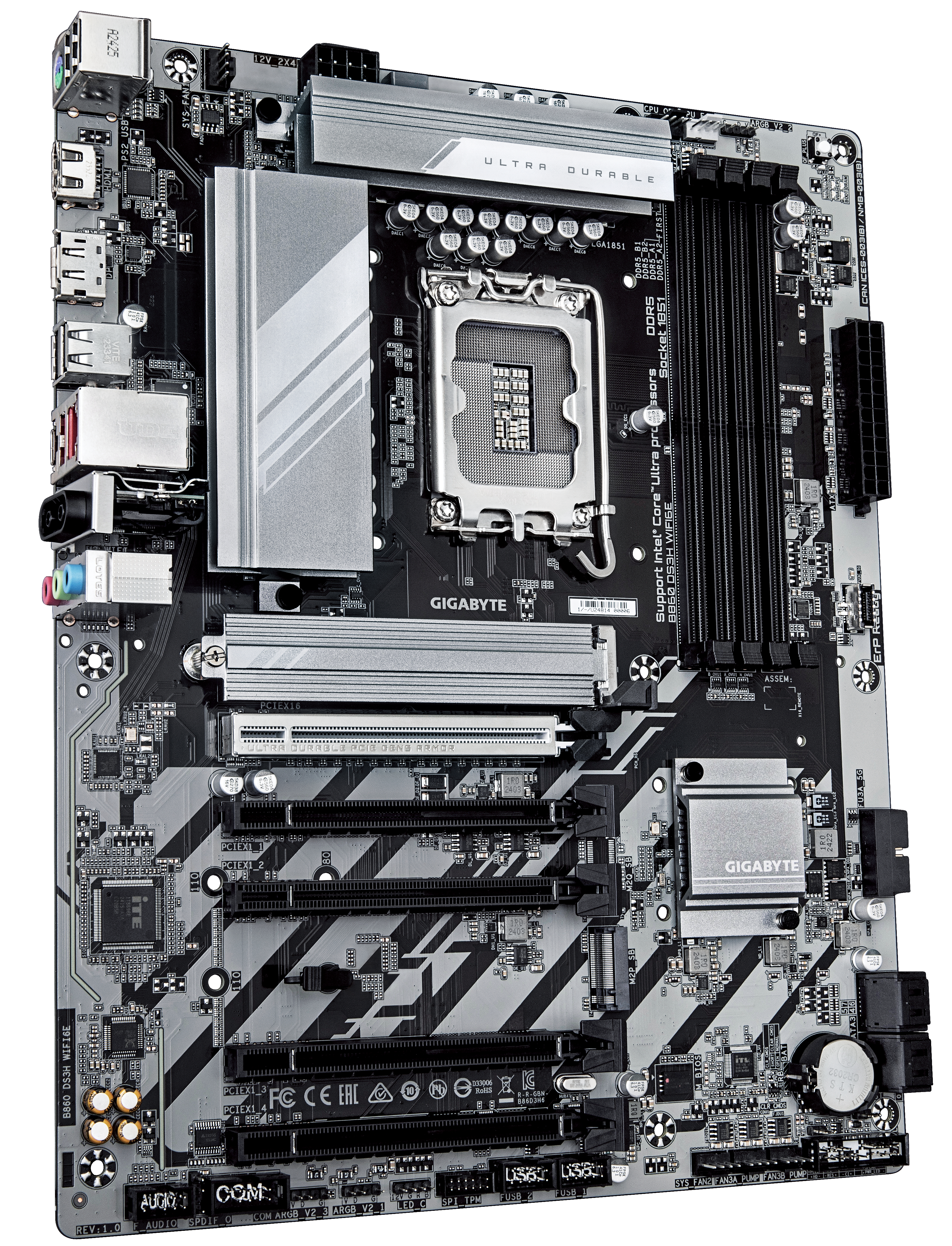 Gigabyte LGA1851 B860 DS3H WIFI6E PC-Zubehoer