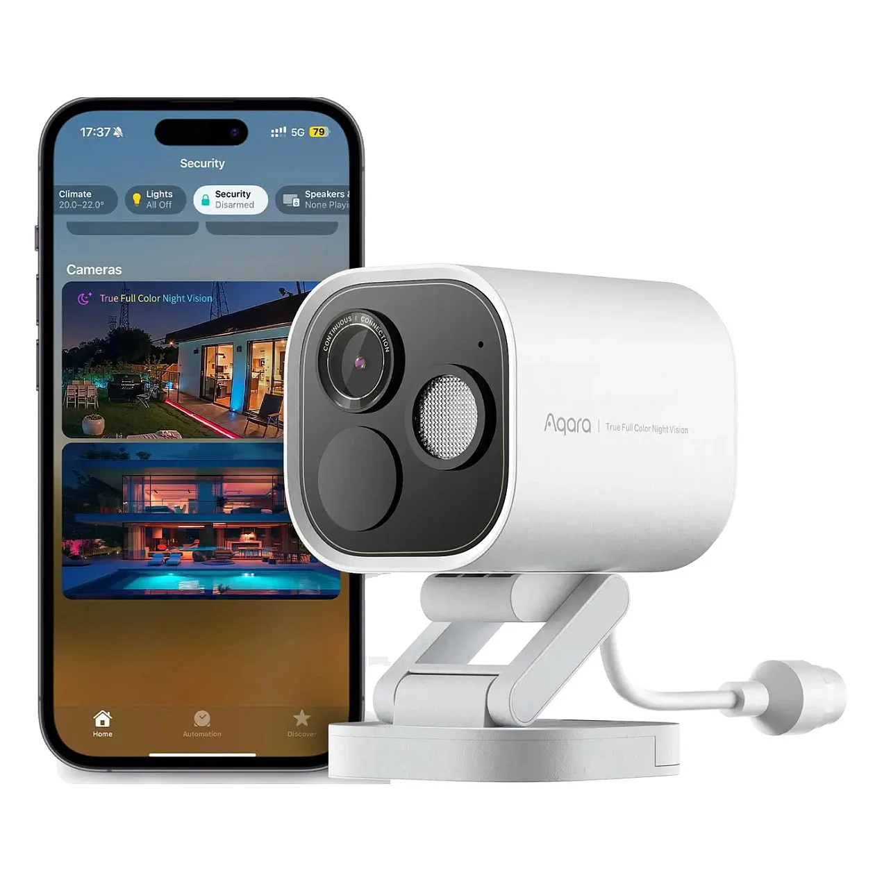 Aqara Camera Hub G5 Pro Weiss  Zigbee  PoE  Ueberwachungskameras