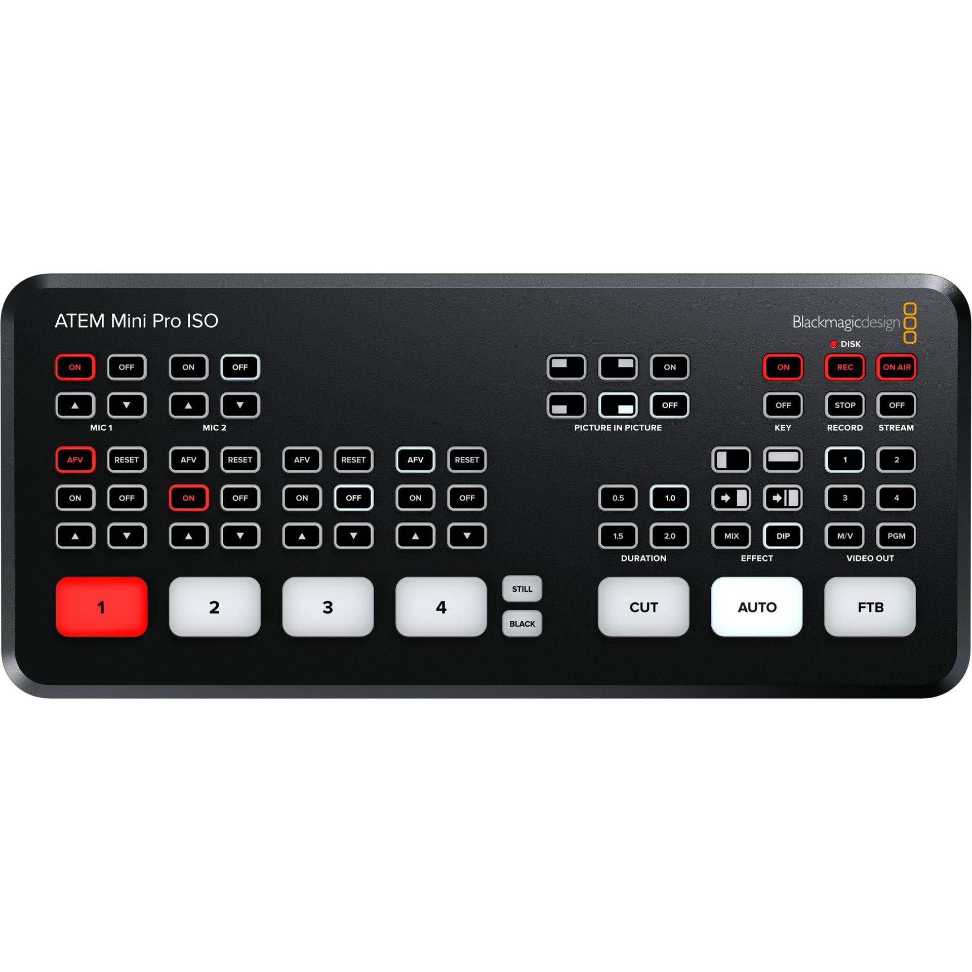 Blackmagic Design ATEM mini Pro ISO Video & Audio