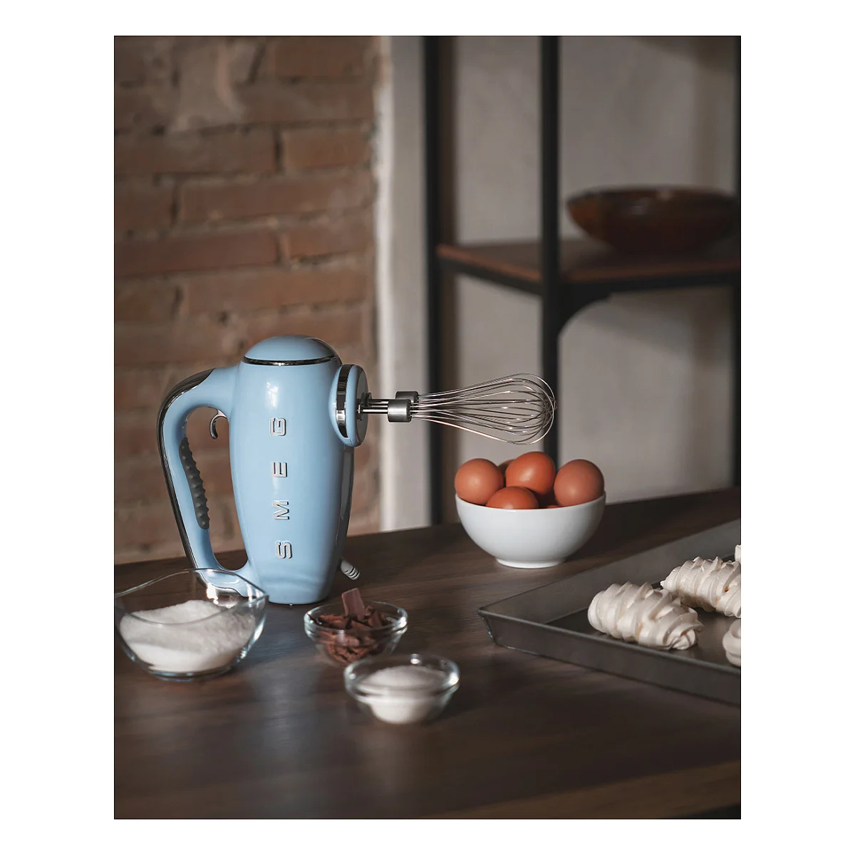 SMEG hmf01pbeu handmixer im 50er jahre retro design pastellblau Kuechenkleingeraete