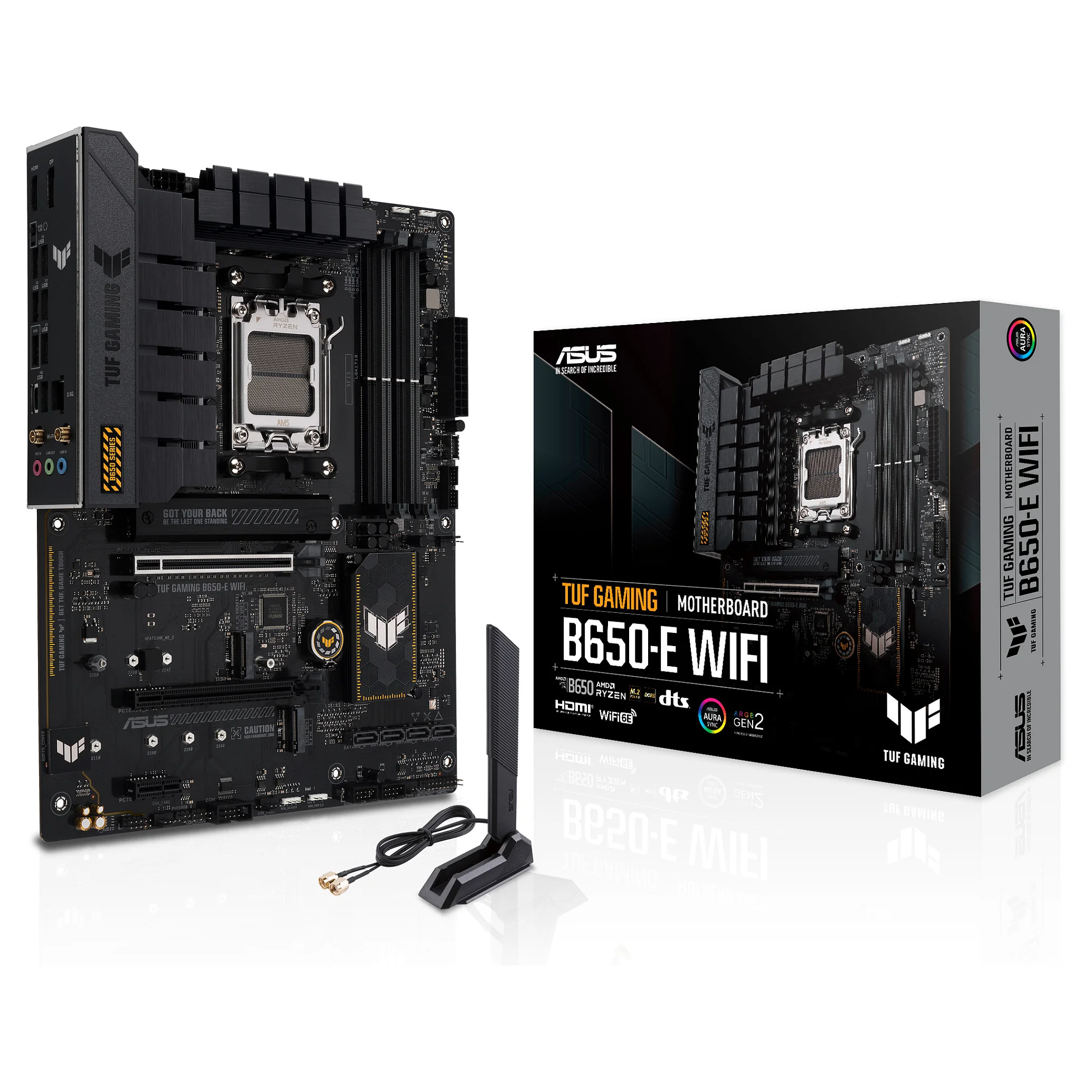 ASUS TUF GAMING B650 E WIFI AMD B650 Sockel AM5 ATX PC-Komponenten
