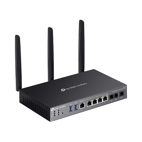 TP Link Omada AX3000 WLAN Router Gigabit Ethernet Dual Band 2 4 GHz 5 GHz Schwarz