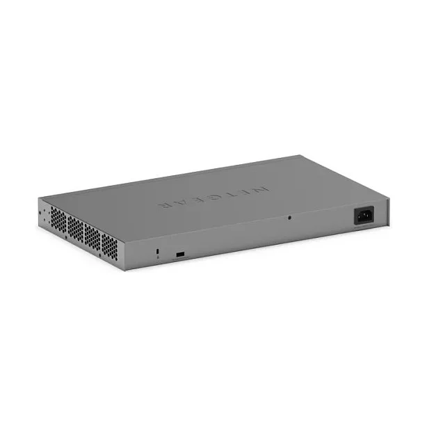 NETGEAR GS728TXUP Managed Gigabit Ethernet  10 100 1000  Power over Ethernet  PoE  1U Grau Switches