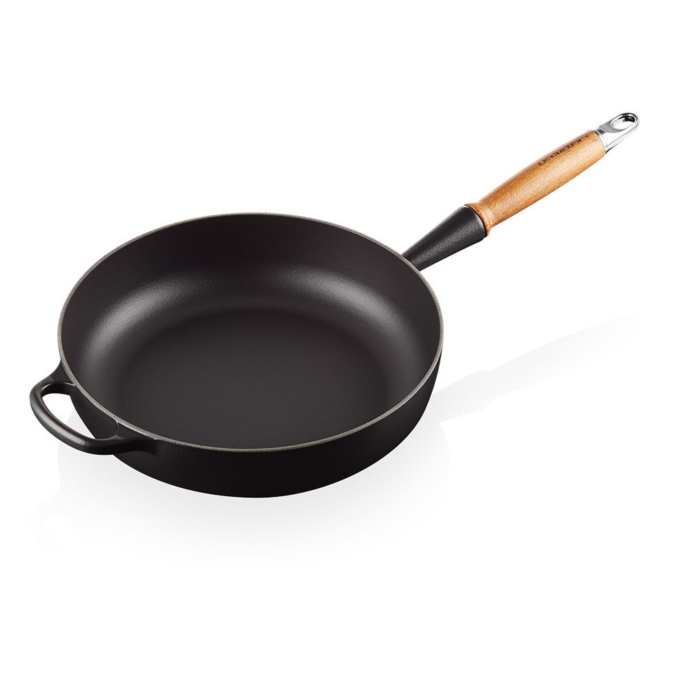 Le Creuset Saut pfanne 28 cm  schwarz Pfannen & Toepfe