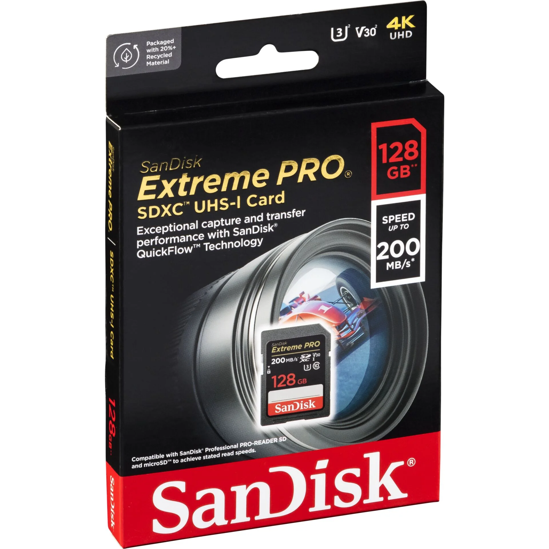 SanDisk card 128gb extreme pro sdxc 200mb s Speichermedien