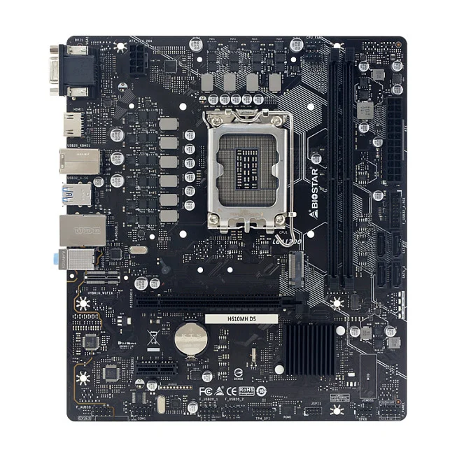 BIOSTAR H610MH D5  H610 S1700 mATX DDR5  PC-Zubehoer
