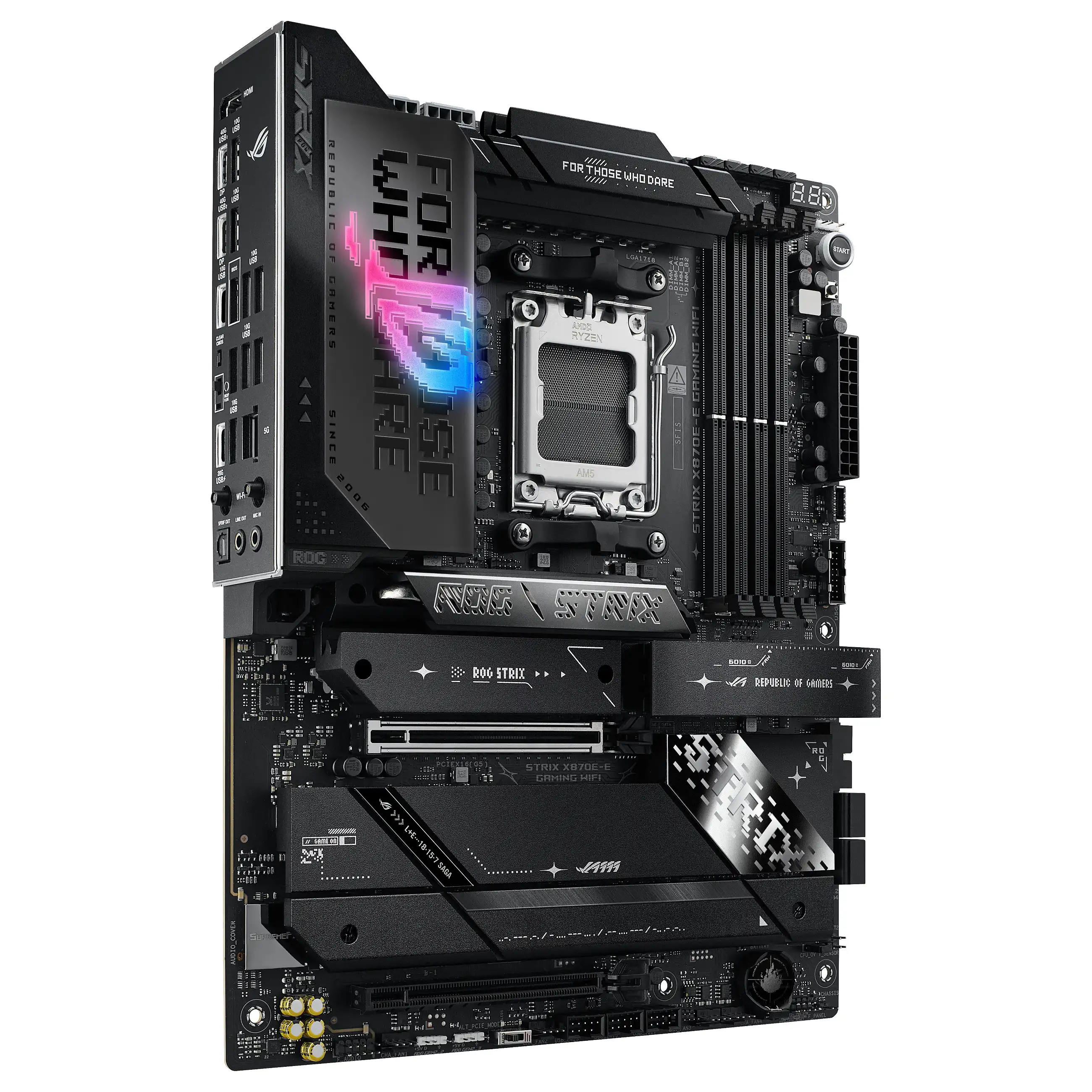 ASUS ROG STRIX X870E E GAMING WIFI AMD X870E Sockel AM5 ATX PC-Zubehoer