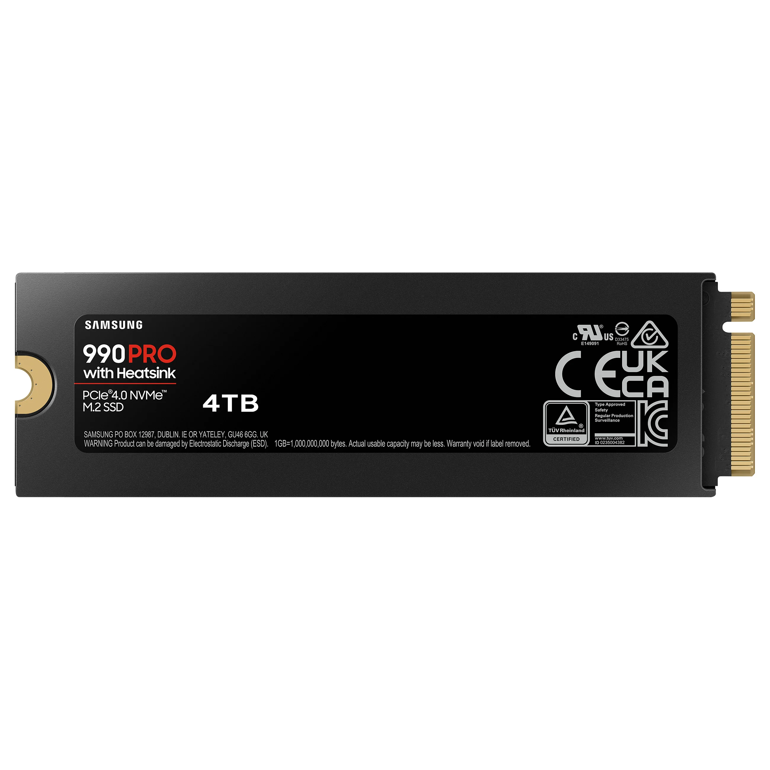 Samsung 990 Pro 4 TB M 2 PCI Express 4 0 NVMe V NAND TLC Speichermedien