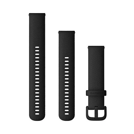 Garmin Schnellwechsel Armbnder Silikon  schwarz Smartwatches & Fitnesstracker