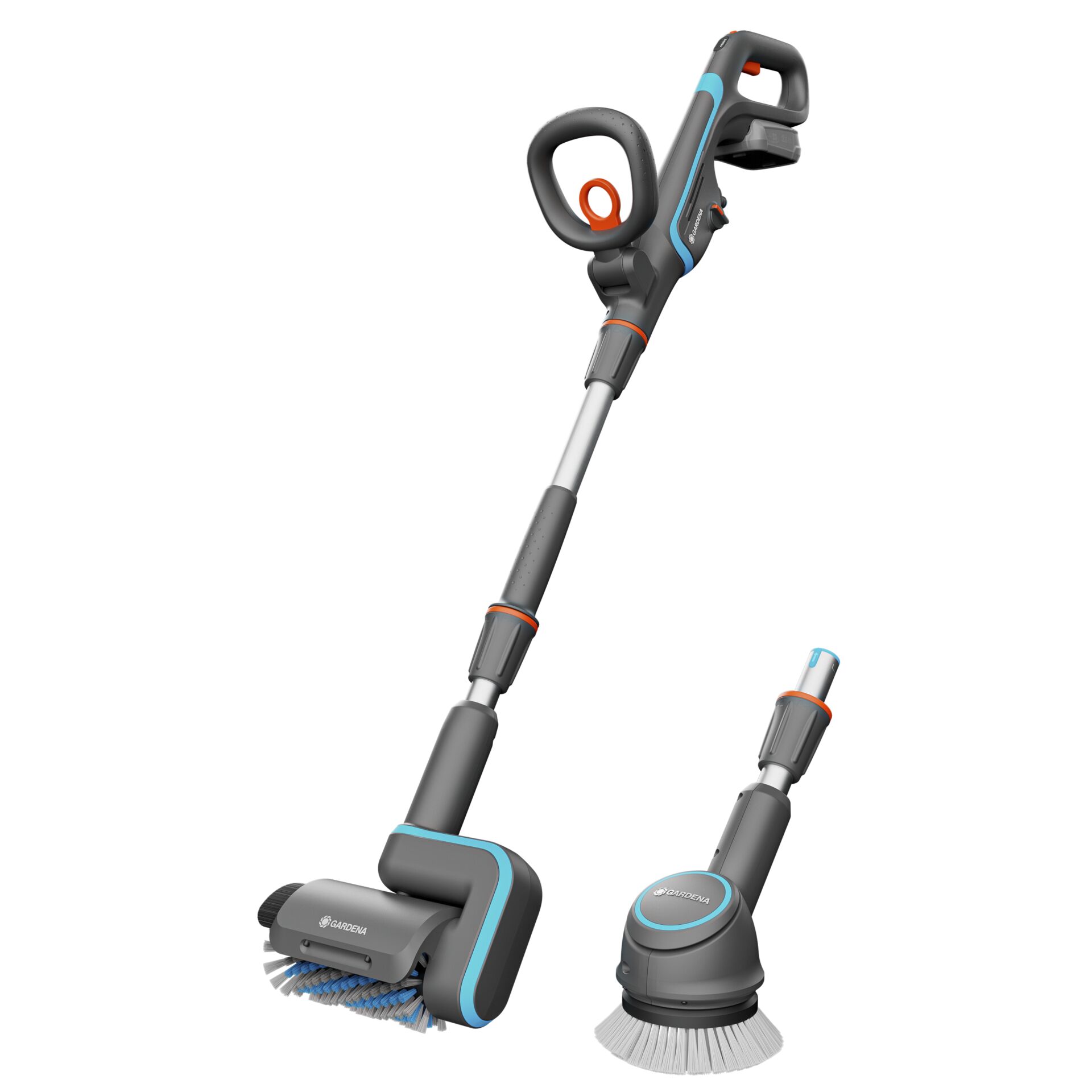 GARDENA Akku Multi Reiniger AquaBrush Universal 04 18V P4A Ready To Use Set Maschinen & Werkzeuge