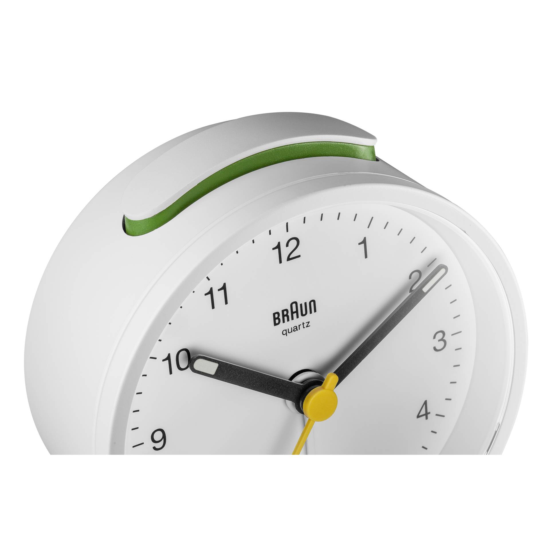 Braun BC12W Quarzwecker Weiss Uhren
