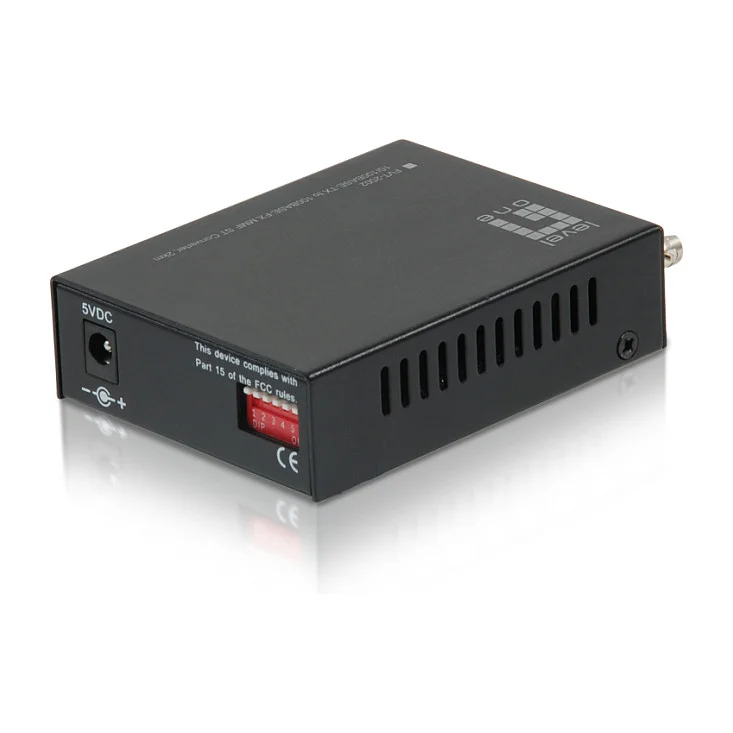 LevelOne FVT 2002 Netzwerk Medienkonverter 100 Mbit s 1310 nm Schwarz