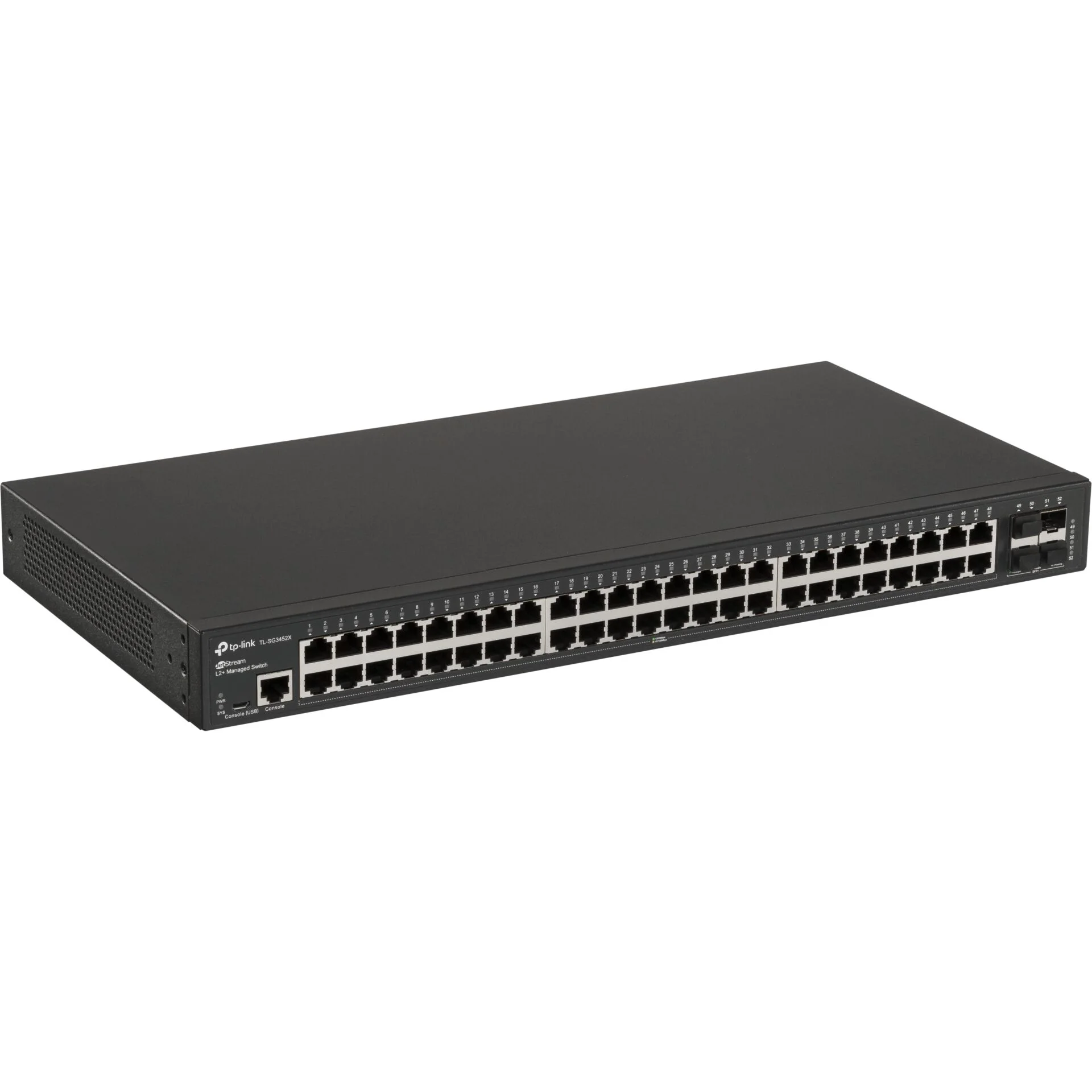 TP Link Omada SG3452X M Switch 48x Gigabit   4x 10GbE SFP  Managed Netzwerkgeraet Switches