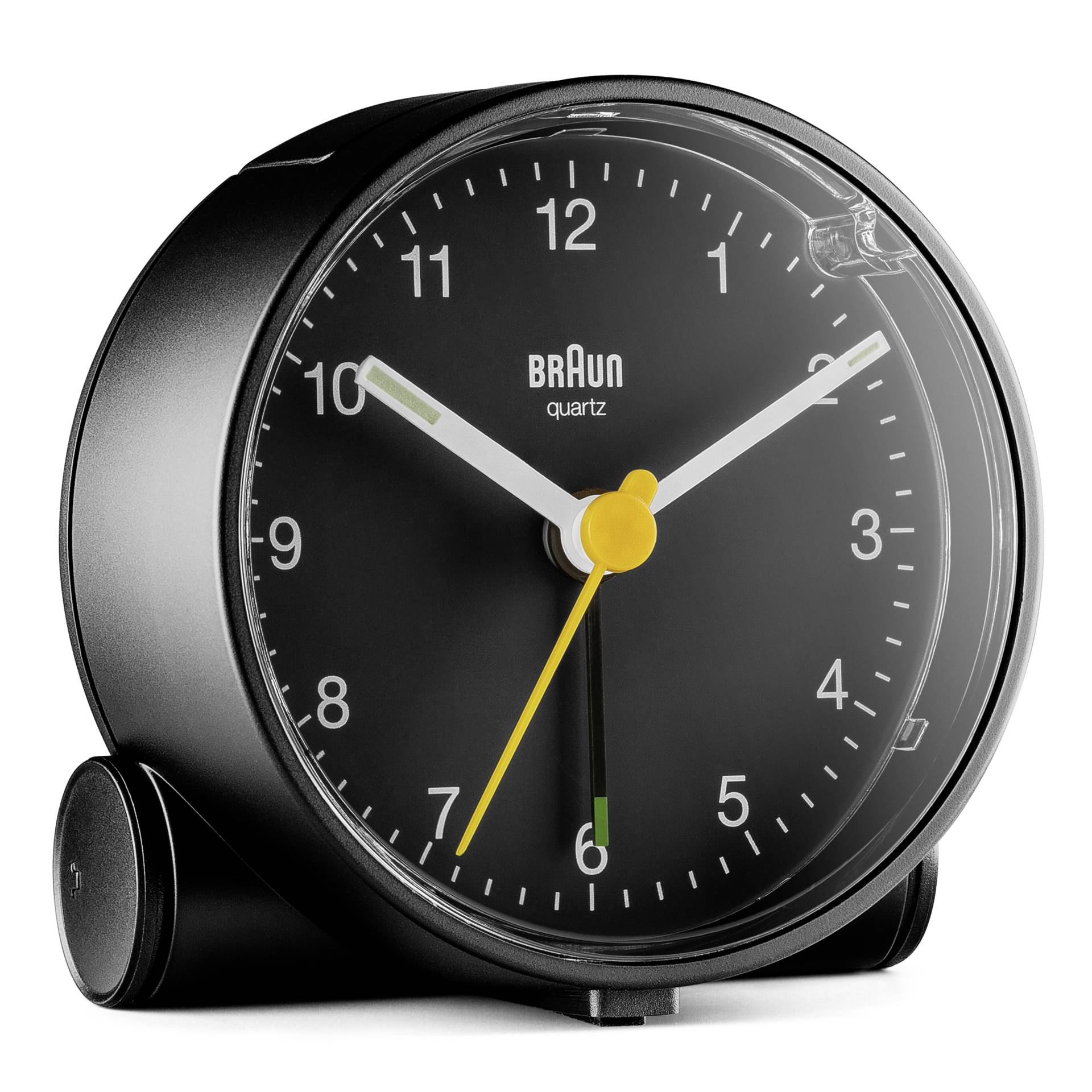 Braun BC 01 B Quarzwecker schwarz Uhren