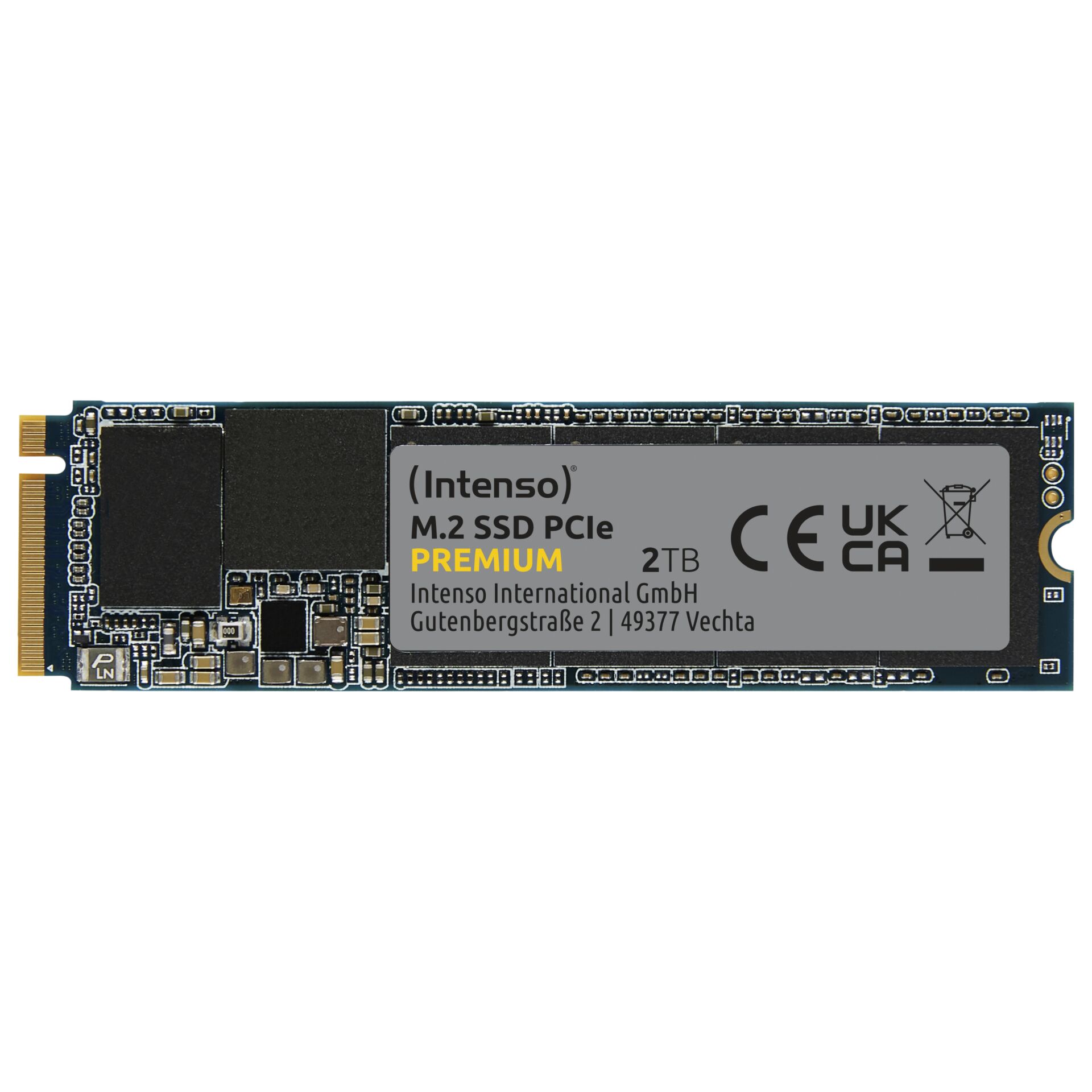 Intenso M 2 SSD Premium 2TB PCIe NVMe Speichermedien