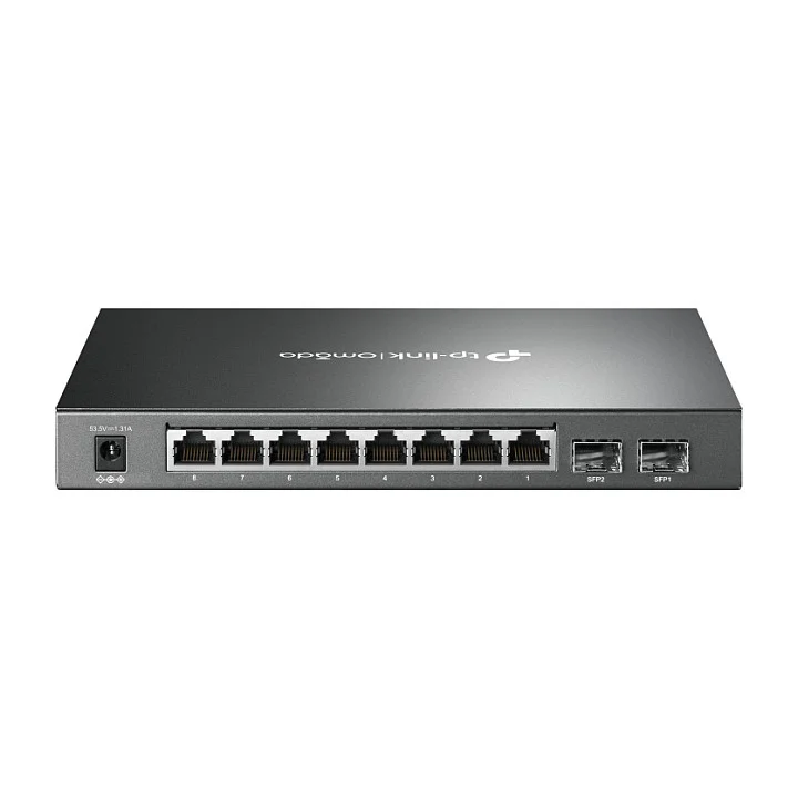 TP Link Omada SG2210P Netzwerk Switch Managed L2 L2  Gigabit Ethernet  10 100 1000  Power over Ethernet  PoE  Schwarz Switches