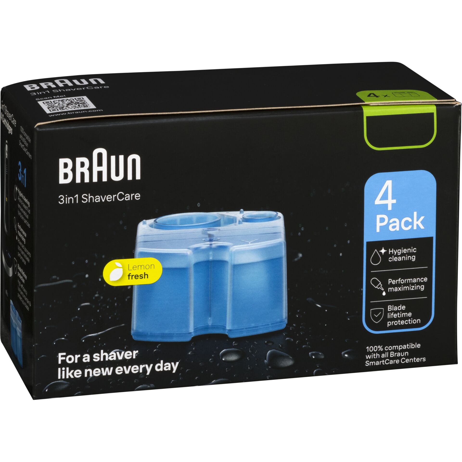 Braun CCR 4 Nachfuellkartuschen 4er Pack Rasierer & Epilierer