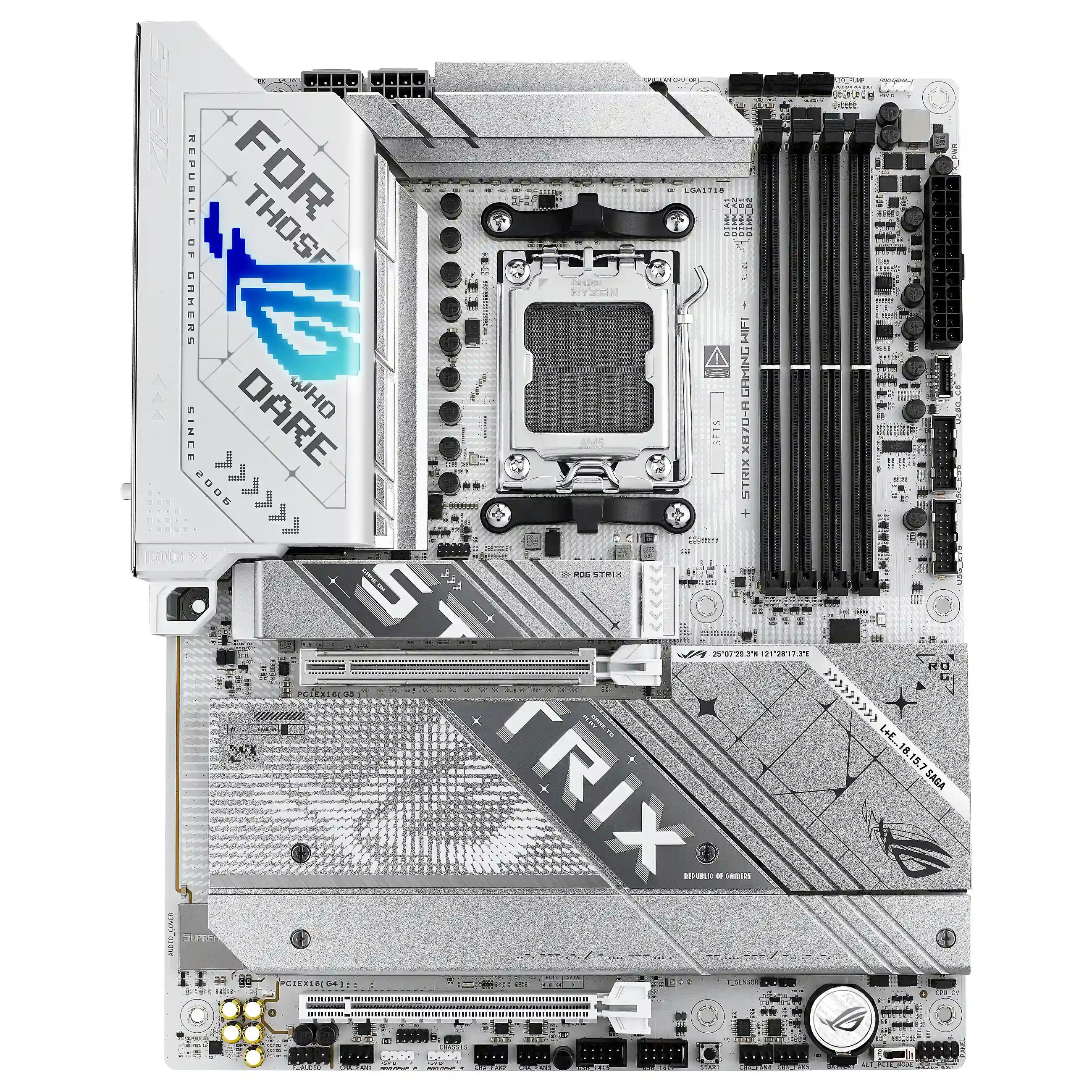 ASUS ROG STRIX X870 A GAMING WIFI AMD X870 Sockel AM5 ATX PC-Komponenten
