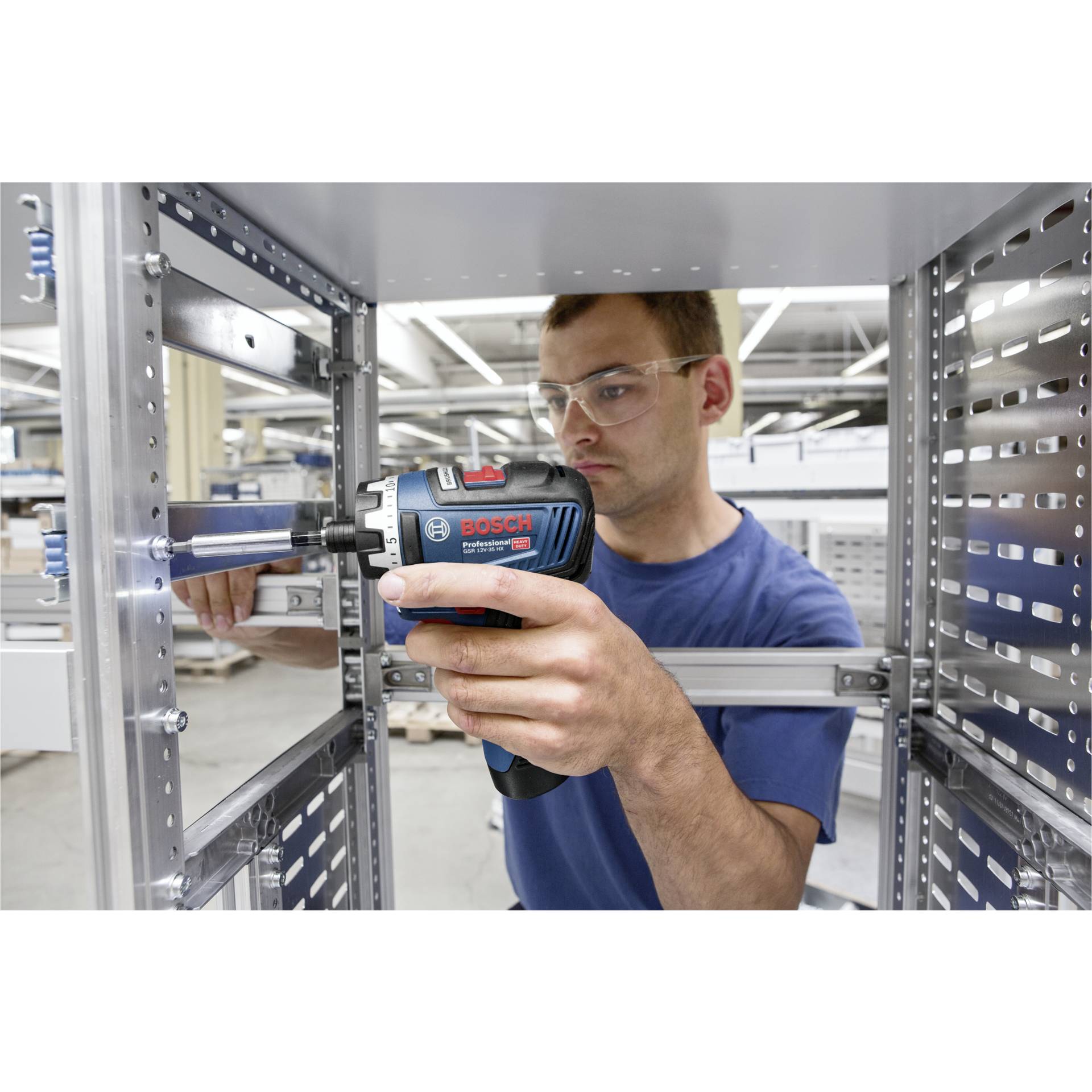 Bosch GSR 12V 35 Kit HX Karton Akku Schrauber Bohrer & Schrauber