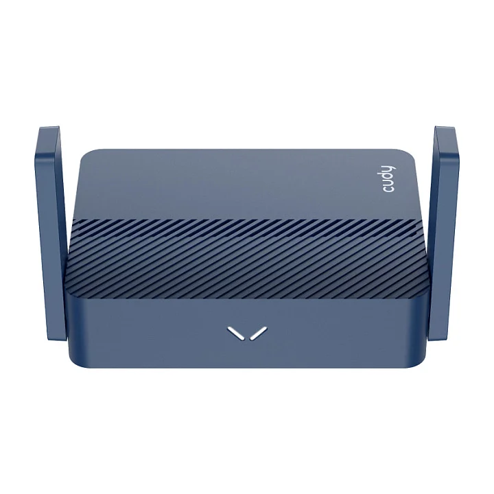 Cudy AX3000 WLAN Router Dual Band 2 4 GHz 5 GHz Gigabit Ethernet Blau