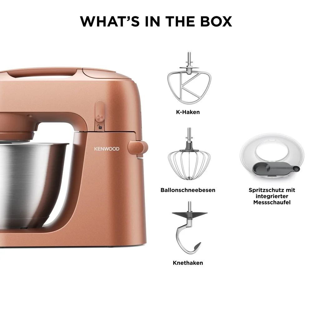 Kenwood Kuechenmaschine Go KZM35 000RD  terracotta Kuechenkleingeraete