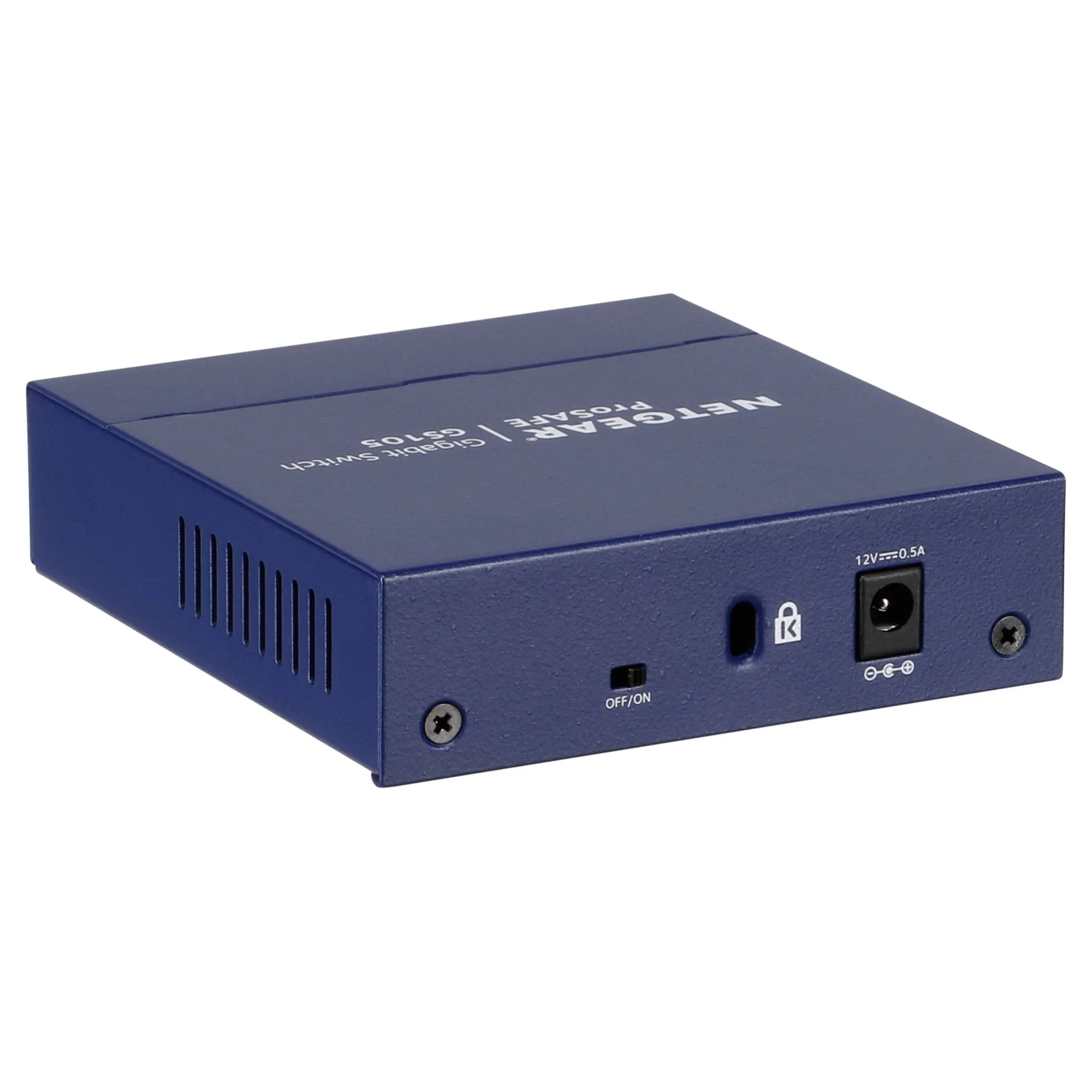 NETGEAR GS105 Unmanaged Gigabit Ethernet  10 100 1000  Blau Netzwerk