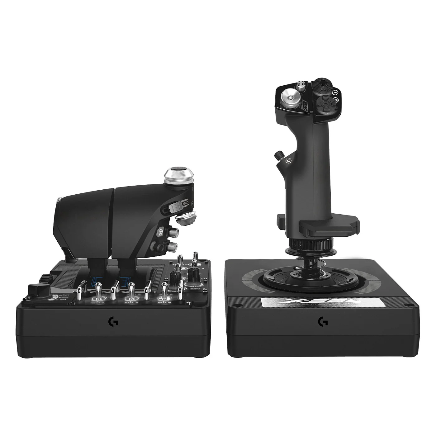 Logitech X56 H O T A S  Joystick and throttle wired for PC Zubehoer Gaming