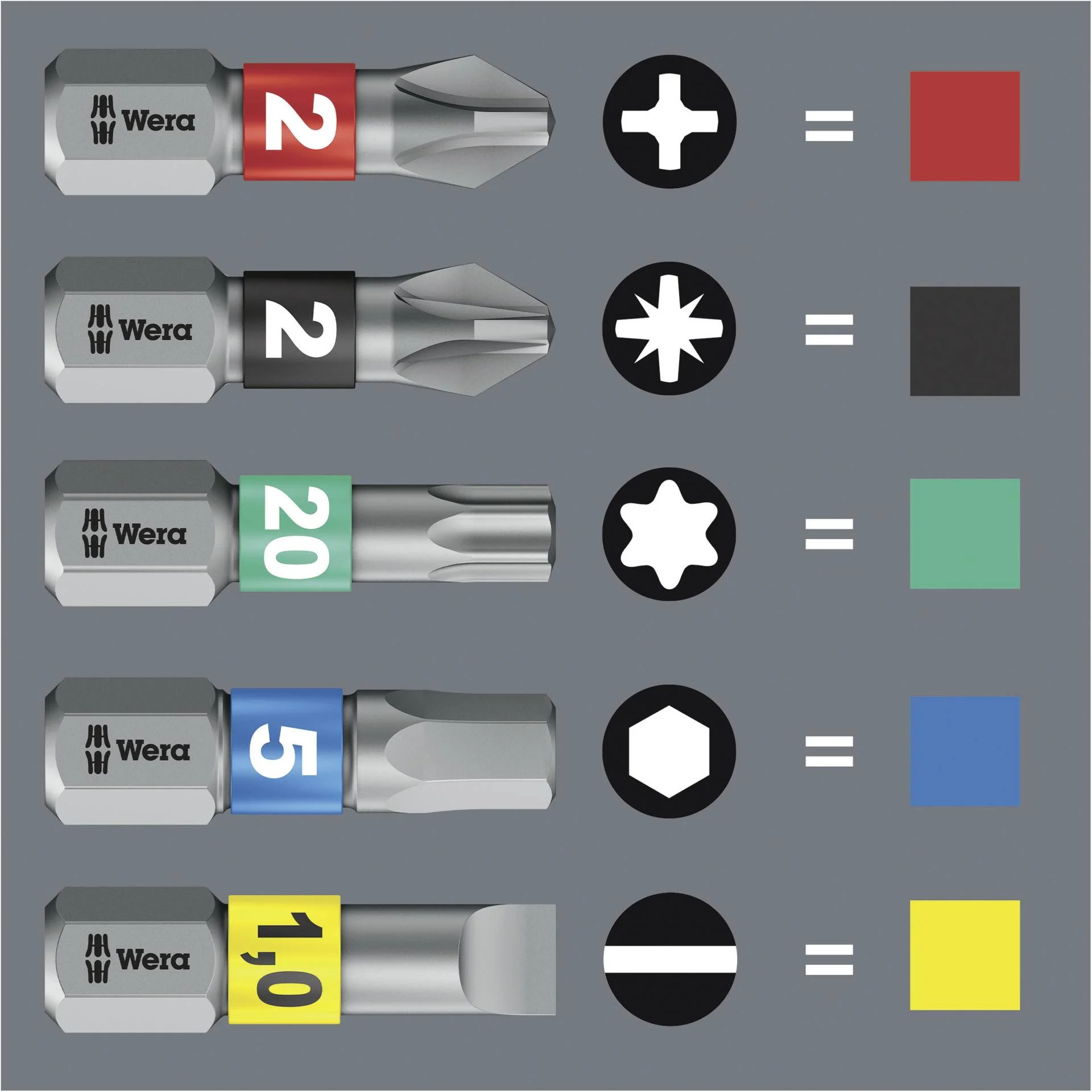 Wera Kraftform Kompakt 100 52 tlg  Werkzeug Set Werkzeugsets