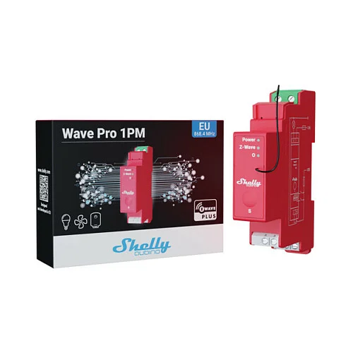 Shelly  Allterco Robotics LTD  Shelly Qubino Wave Pro 1PM Steckdosen