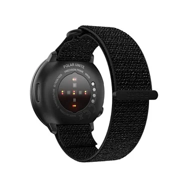 Polar Unite Black S L Silikonarmband mit Dornschliesse Smartwatches & Fitnesstracker