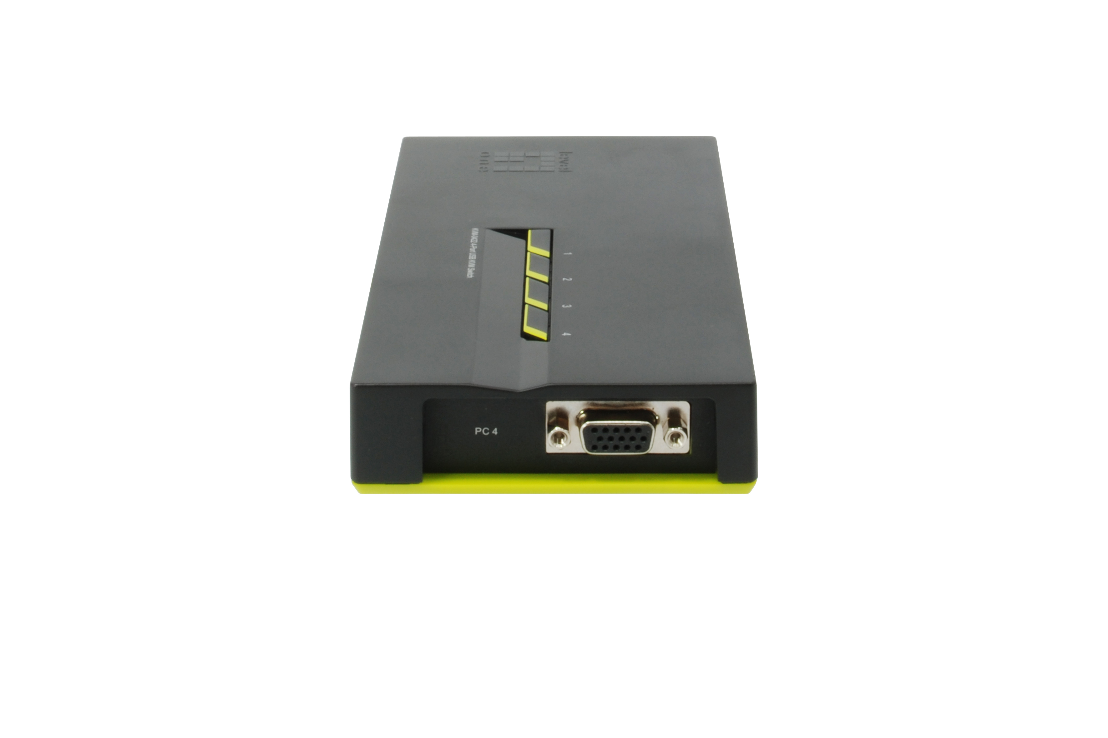 Level One KVM Switch 4 Fach  VGA   2xUSB PC-Zubehoer