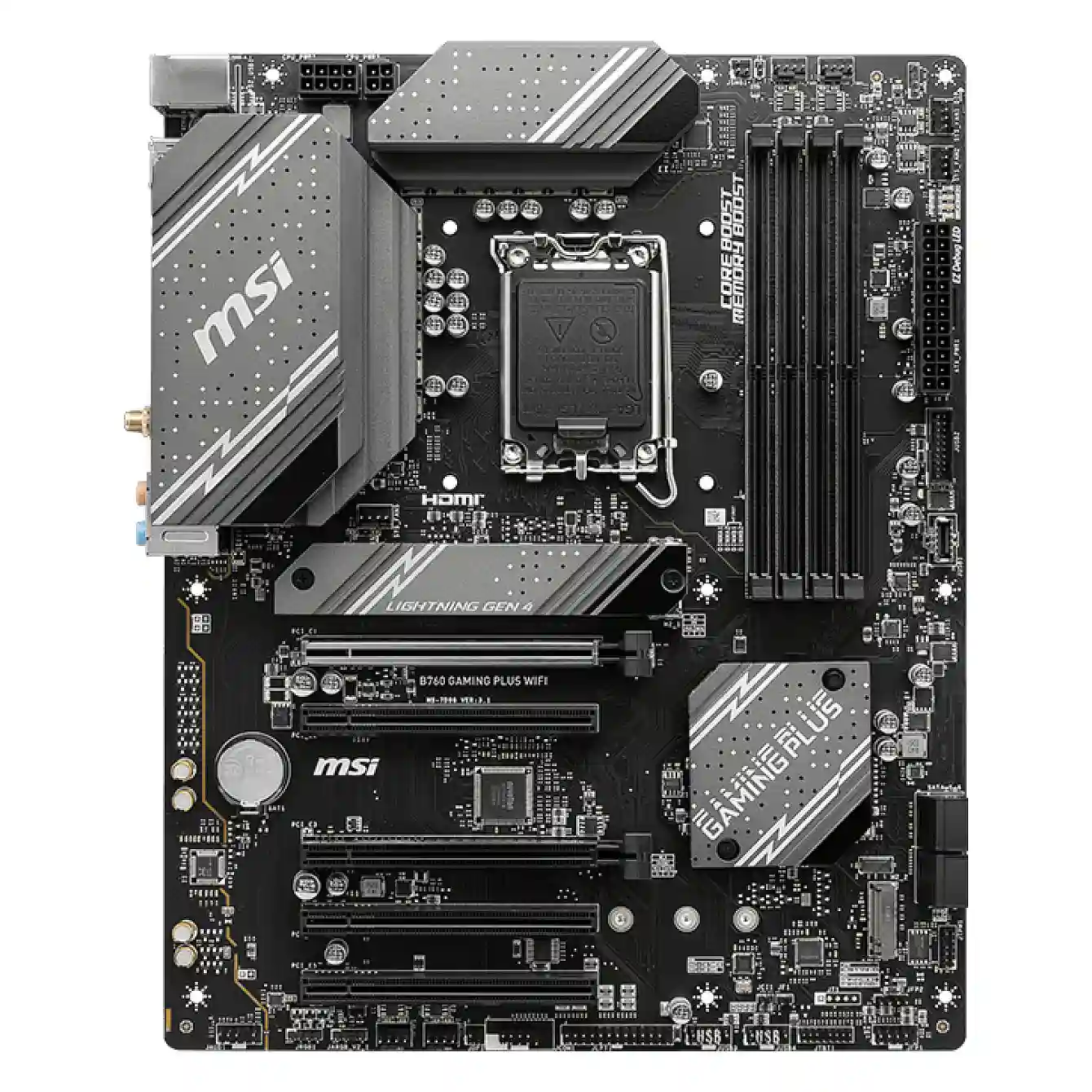 MSI B760 GAMING PLUS WIFI Motherboard Intel B760 LGA 1700 ATX PC-Zubehoer