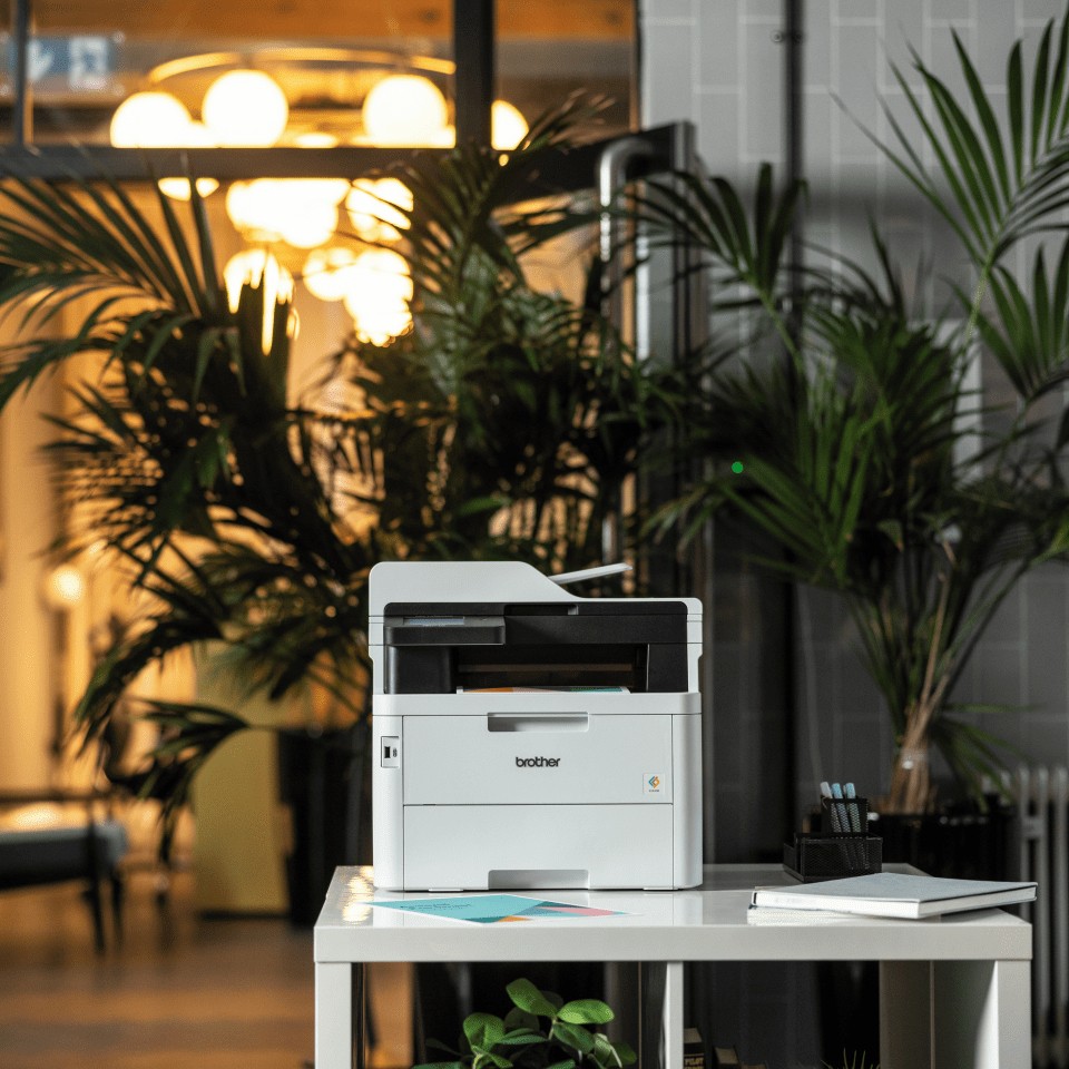 Brother L MFC L3760CDW Farb LED Multifunktionsgeraet 4in1 LAN WLAN ADF Duplex Drucker & Scanner