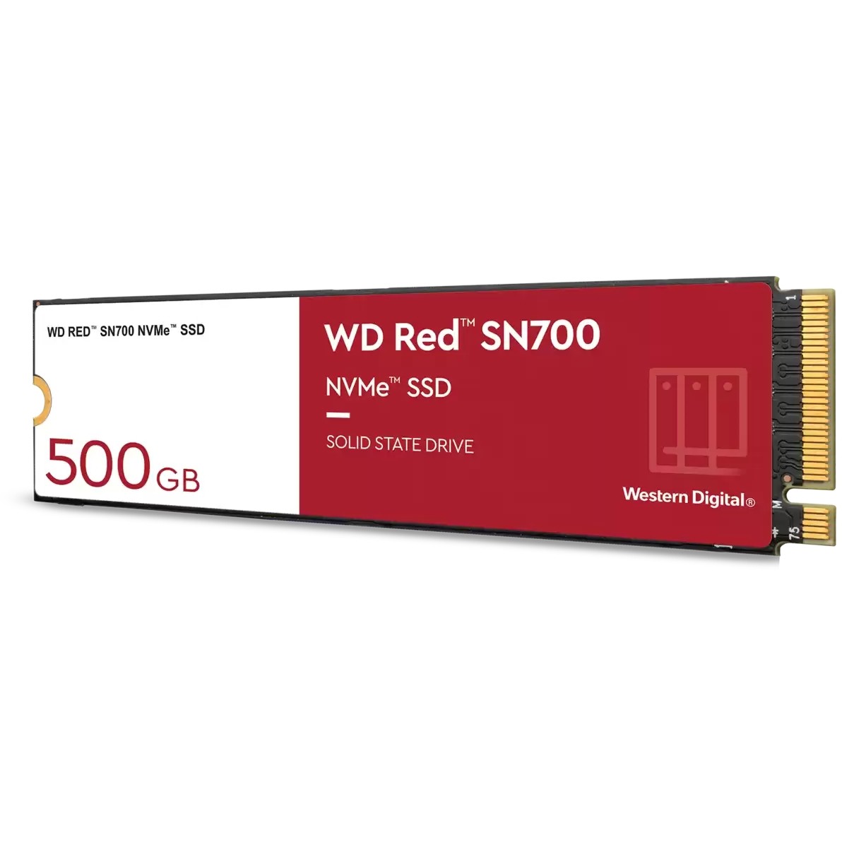 Western Digital M 2 500GB WD Red SN700 NVMe PCIe 3 0 x 4 Speichermedien