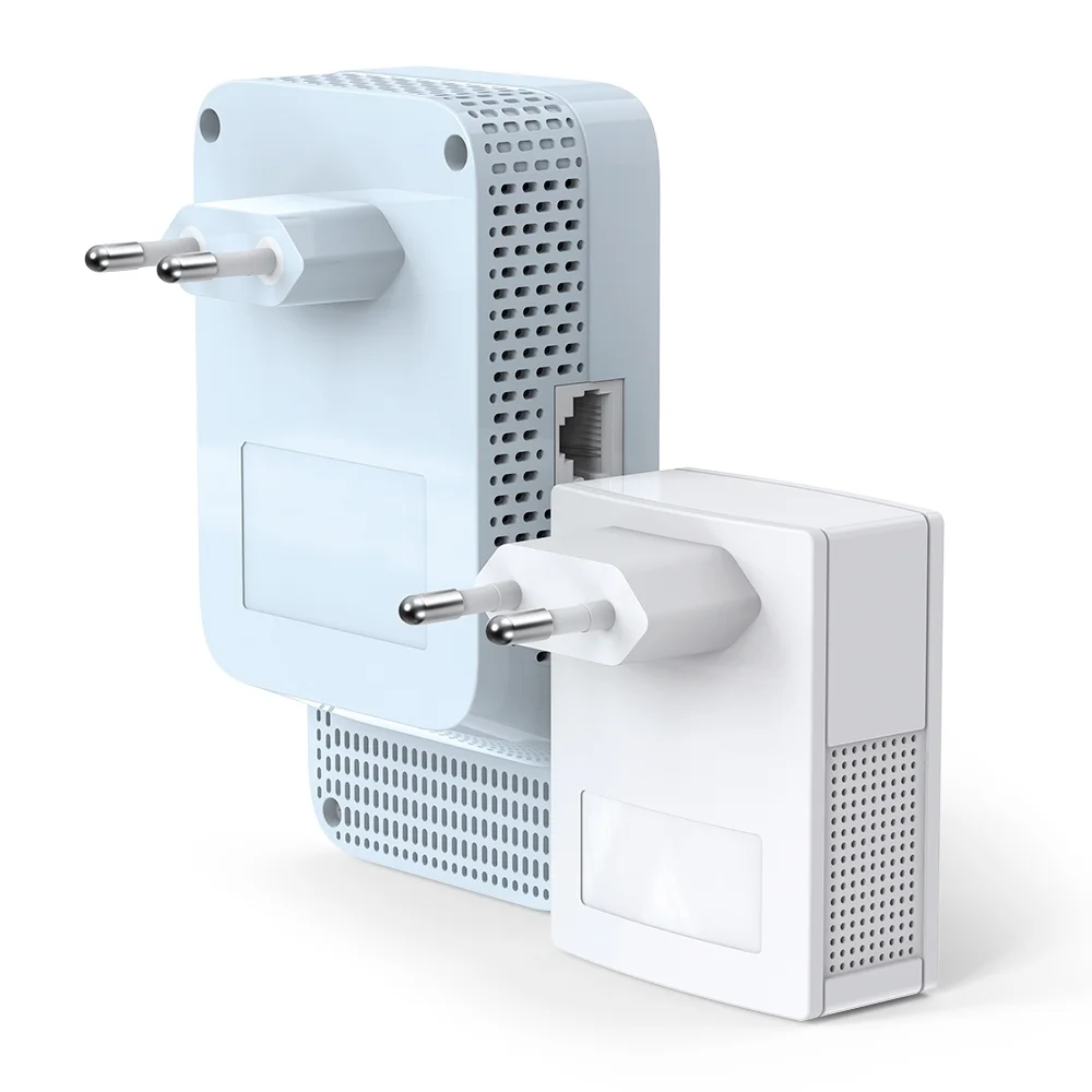 TP Link AC750 AV1000 Gigabit WLAN Powerline Adapter Kit Netzwerk-Adapter / Netzwerk-Karten