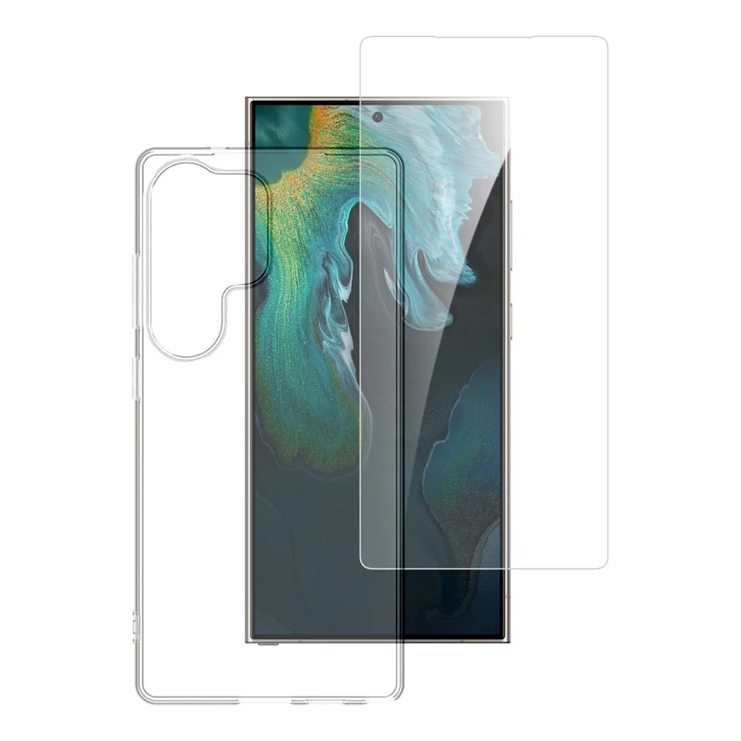 4SMARTS 360 Protection Set fr Samsung Galaxy S25 Ultra Notebook & Tablet Zubehoer