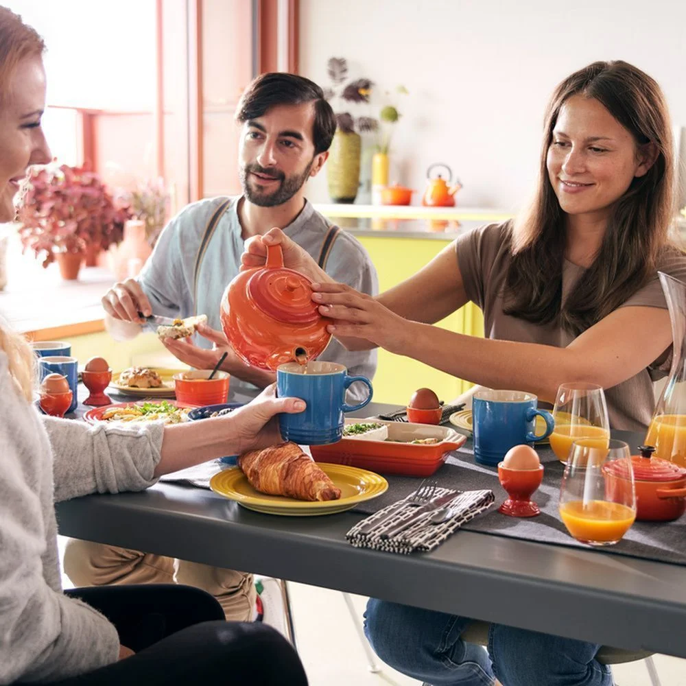 Le Creuset Eierbecher Set Rainbow  6 tlg   bunt Besteck & Aufbewahrung