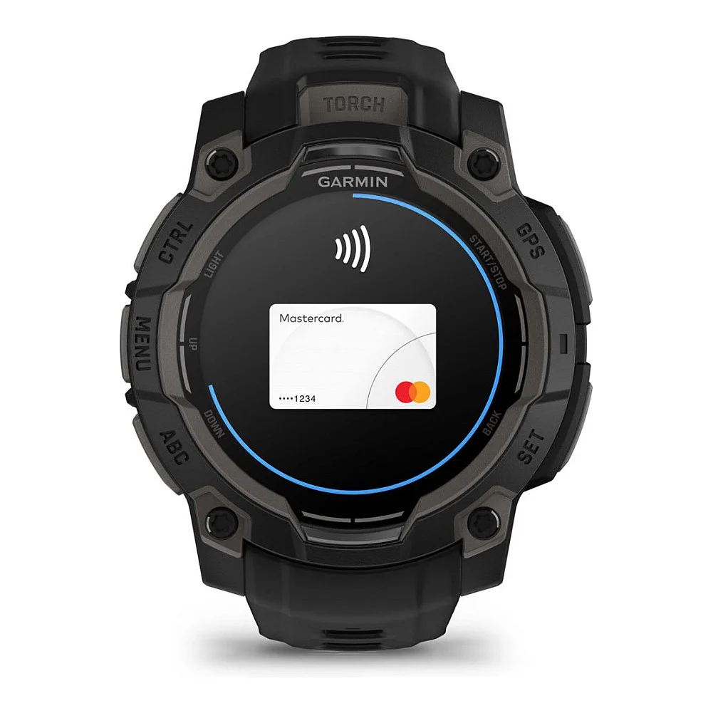 Garmin Instinct 3 AMOLED  45mm  schwarz Smartwatches & Fitnesstracker