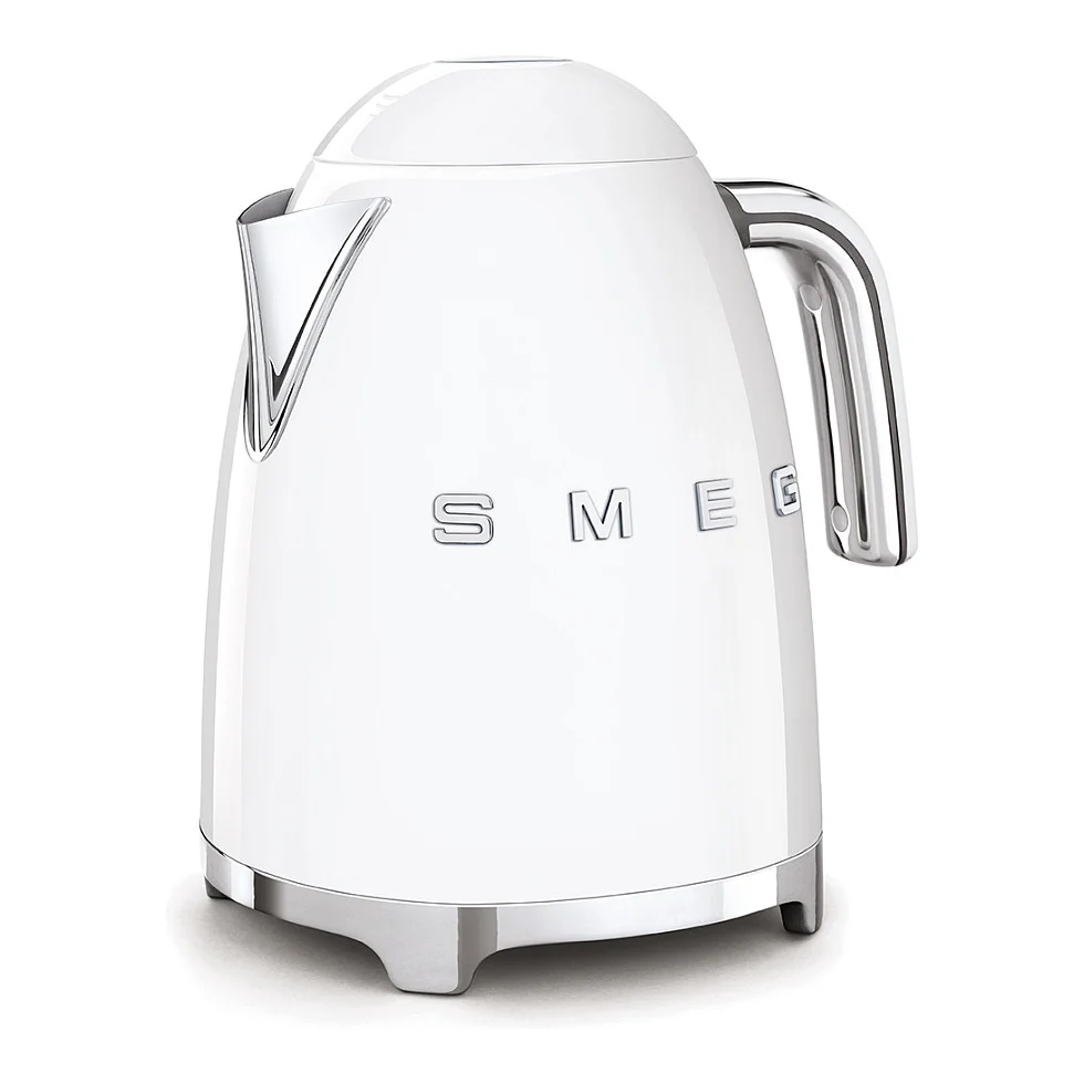 SMEG klf03wheu elektrischer wasserkocher  weiss Kuechenkleingeraete
