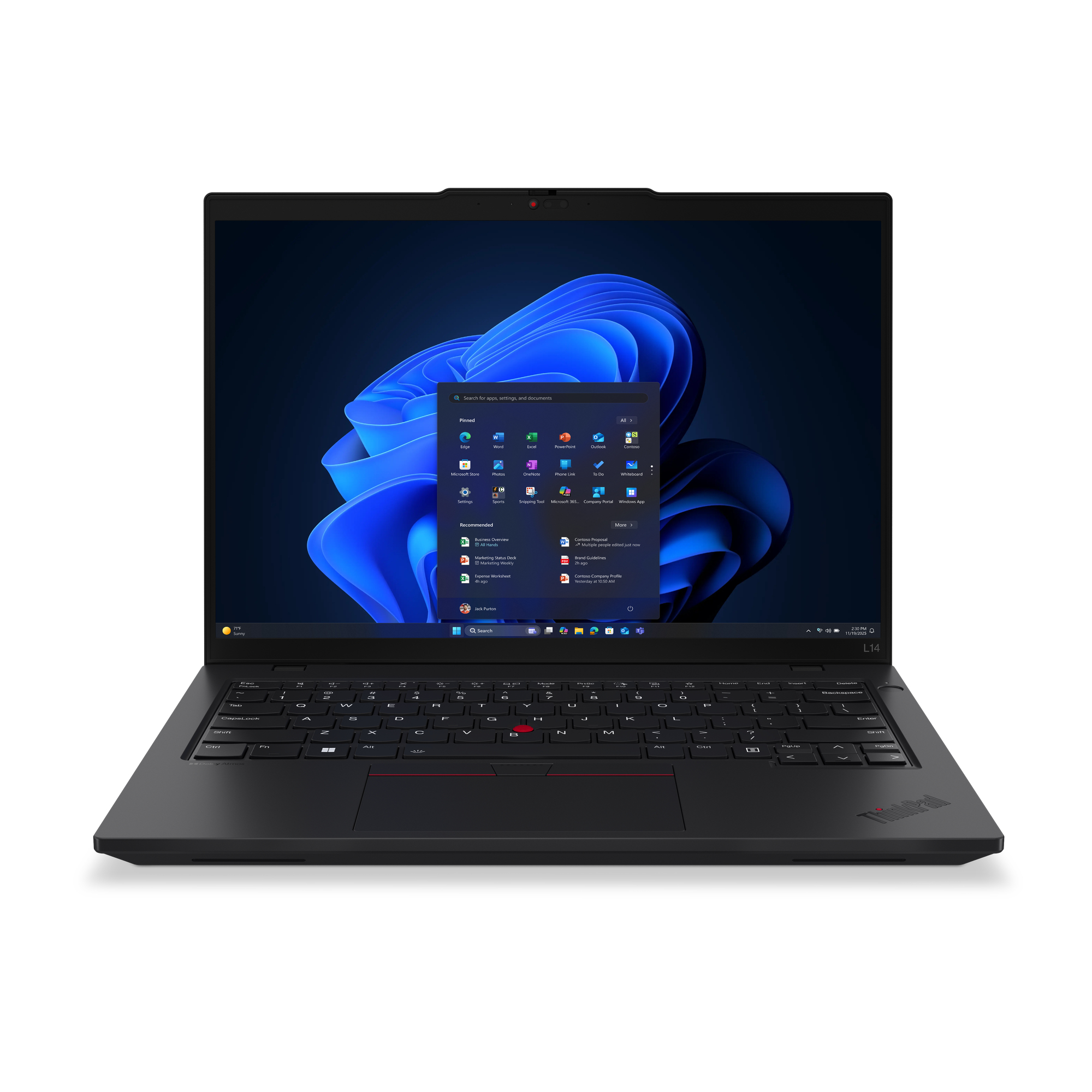 Lenovo ThinkPad L14 Gen 6  AMD  AMD Ryzen  5 PRO PRO 215 Laptop 35 6 cm  14   WUXGA 32 GB DDR5 SDRAM 1 TB SSD Wi Fi 7  802 11be  Windows 11 Pro Deutsch Schwarz Notebooks & E-Book Reader