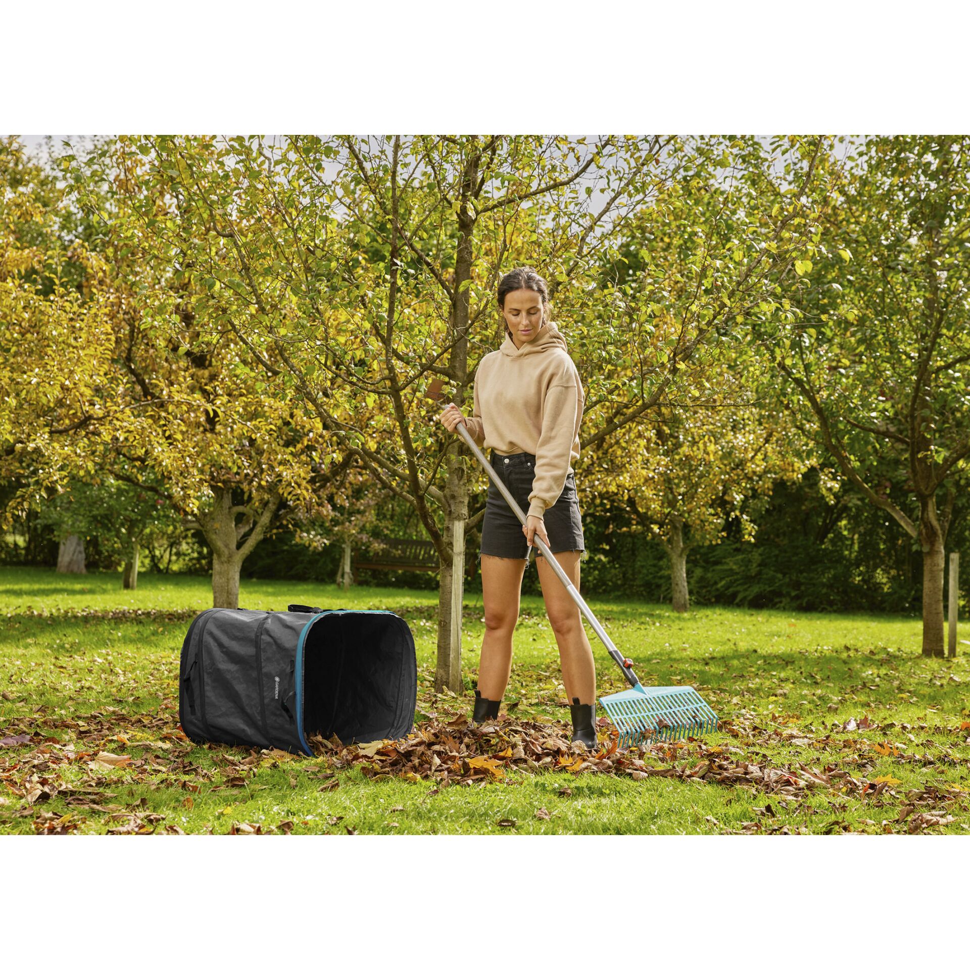 GARDENA Gartenabfallsack rechteckig PopUp  L Aufbewahrung
