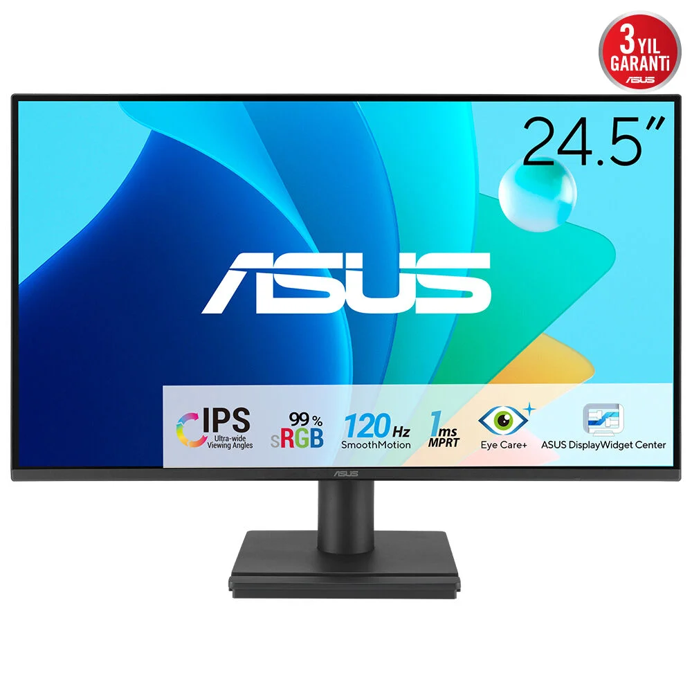 ASUS VA259HGA Computerbildschirm 62 2 cm  24 5   1920 x 1080 Pixel Full HD LCD Schwarz Monitore