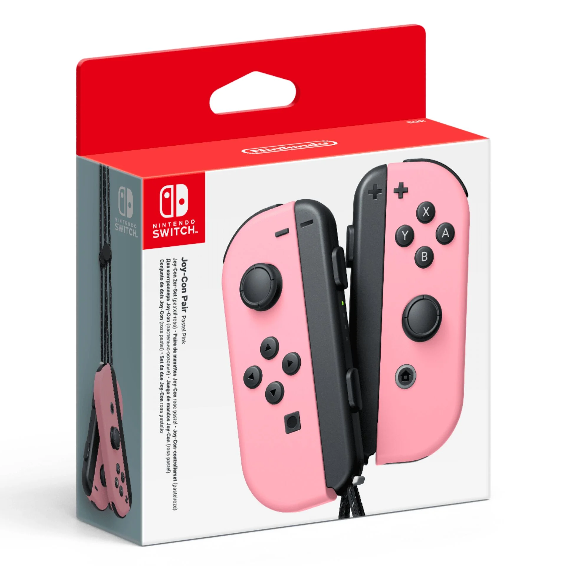 Nintendo Joy Con 2er Set Pastell Rosa Zubehoer Gaming