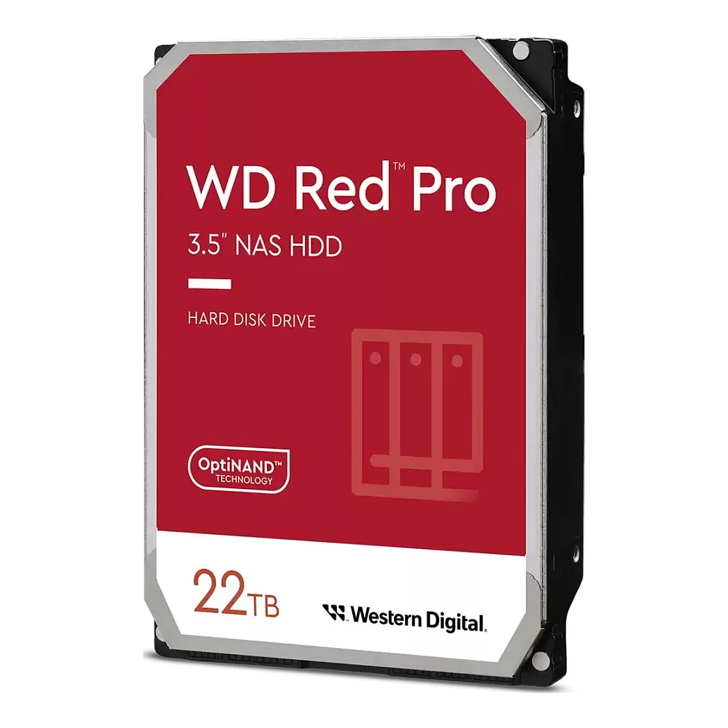 Western Digital 22TB WD WD221KFGX Red Pro NAS 7200RPM 512MB Speichermedien