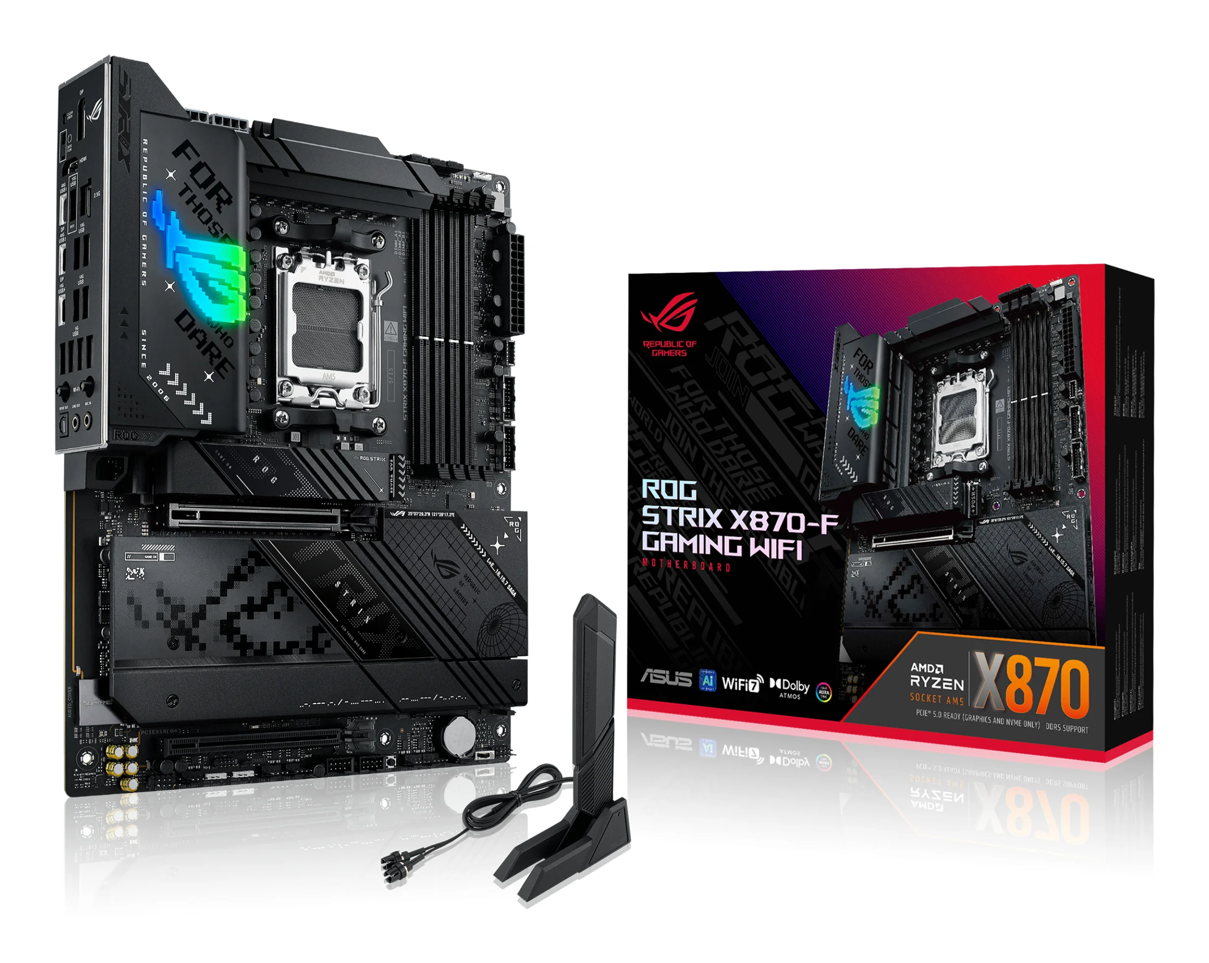 ASUS AM5 ROG STRIX X870 F Gaming WIFI ATX PC-Zubehoer