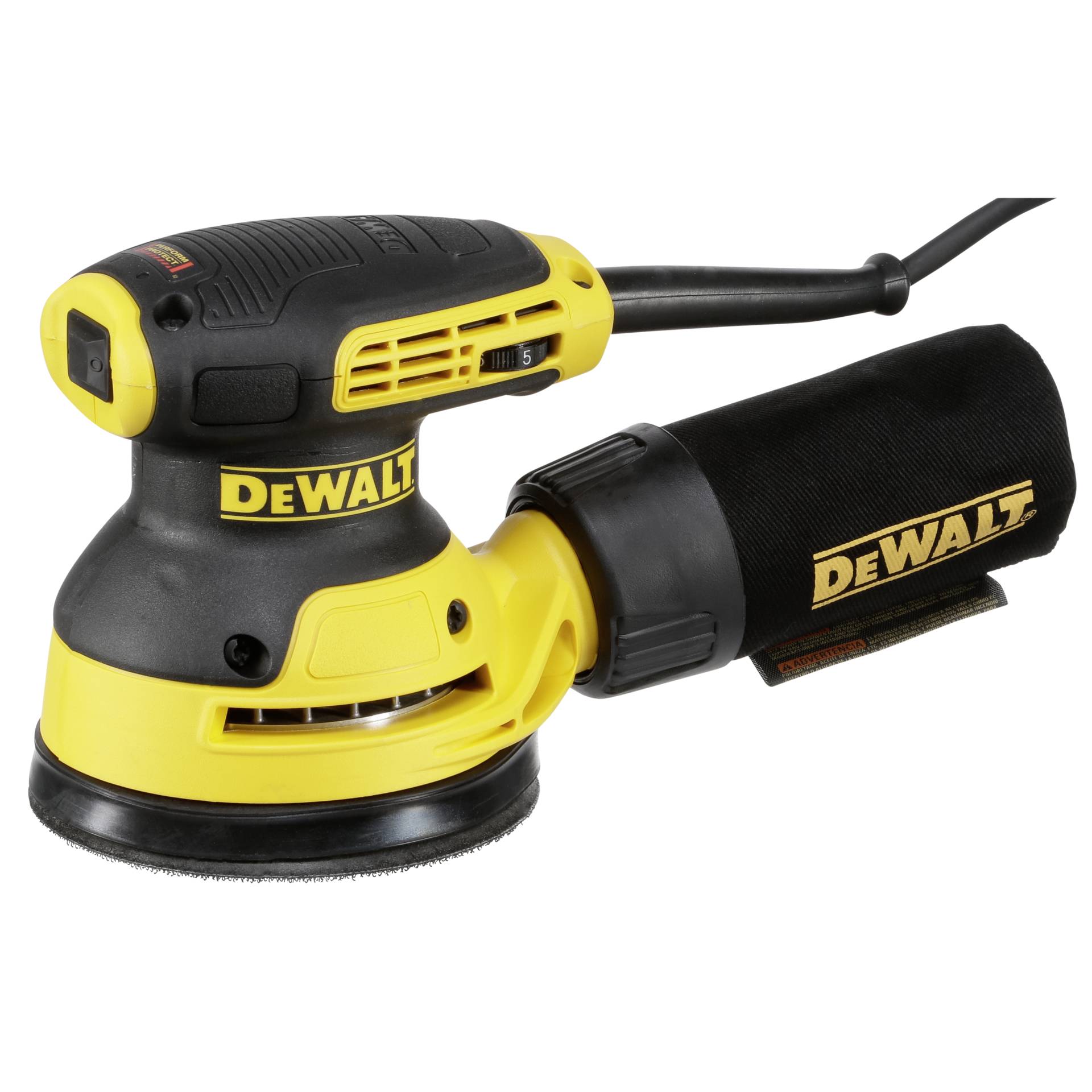 DEWALT DWE6423 QS 280 W  230V 125 mm Exzenterschleifer Schleifer Hobel & Fraesen