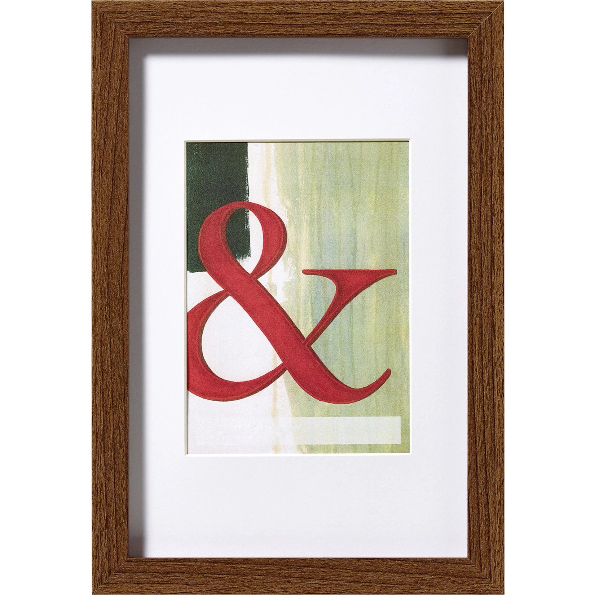 Walther Stockholm 30x40 Holz nussbaum EA040N Bilderrahmen