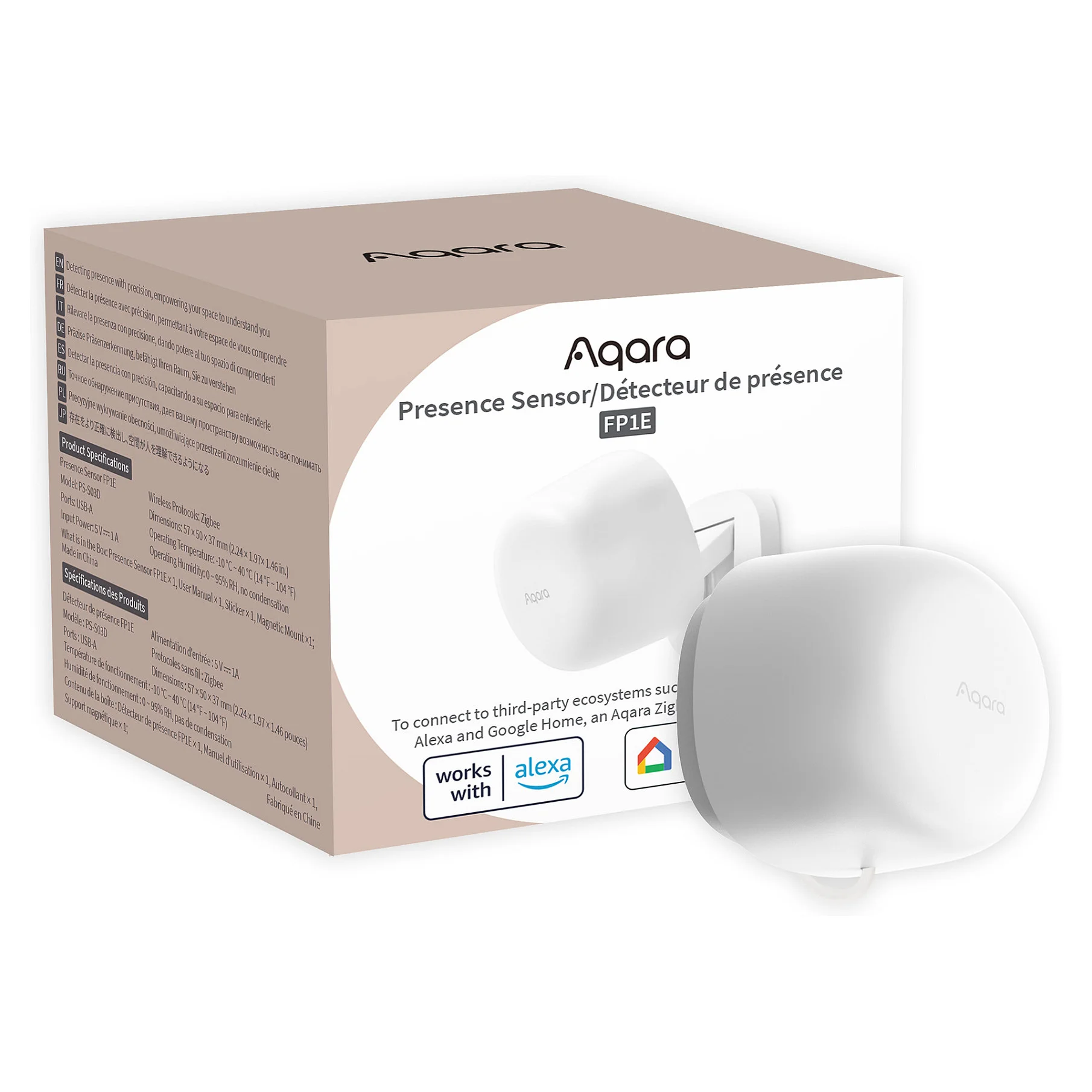 Aqara FP1E Zigbee PS S03D Steckdosen