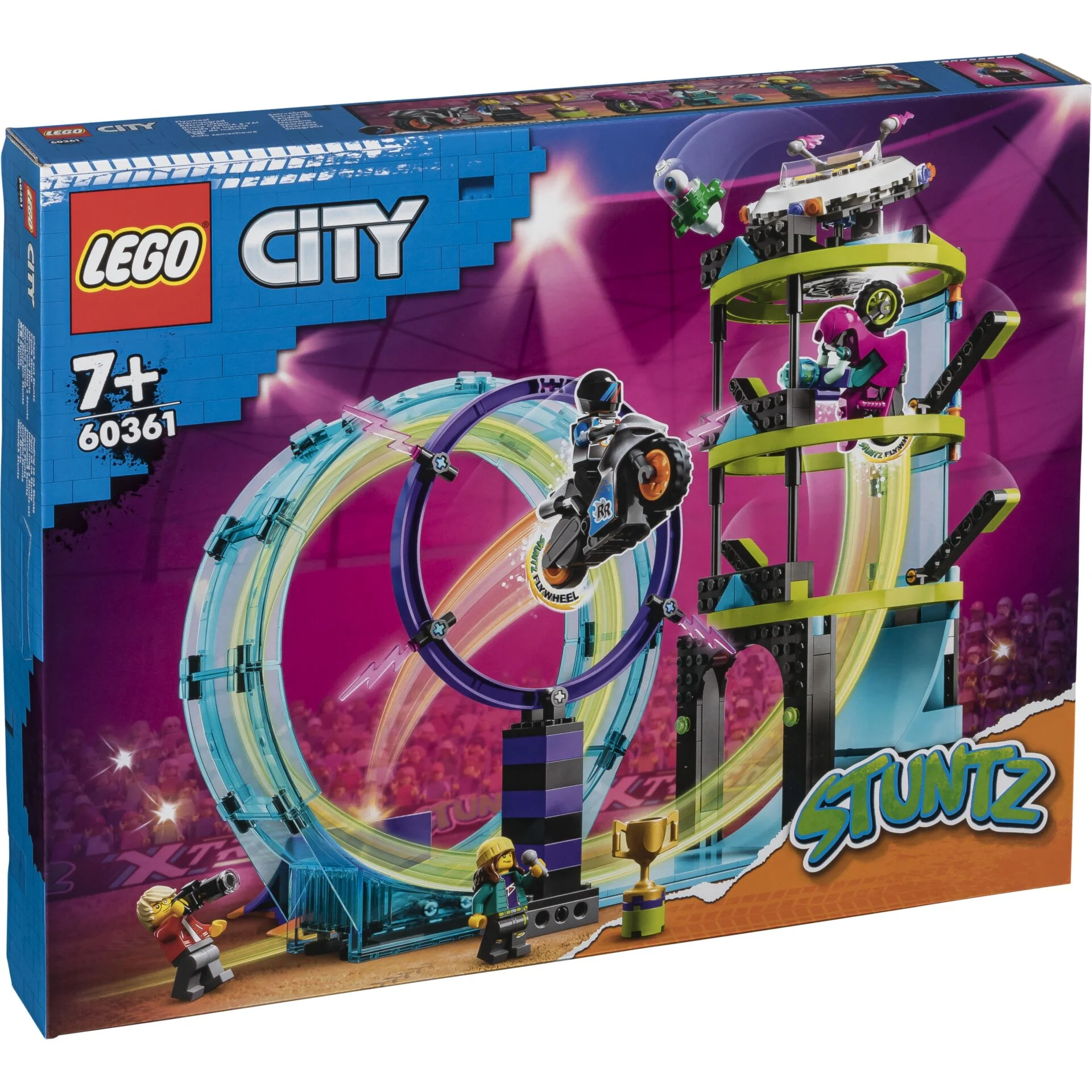 LEGO City Stuntz 60361 Ultimative Stuntfahrer Challenge