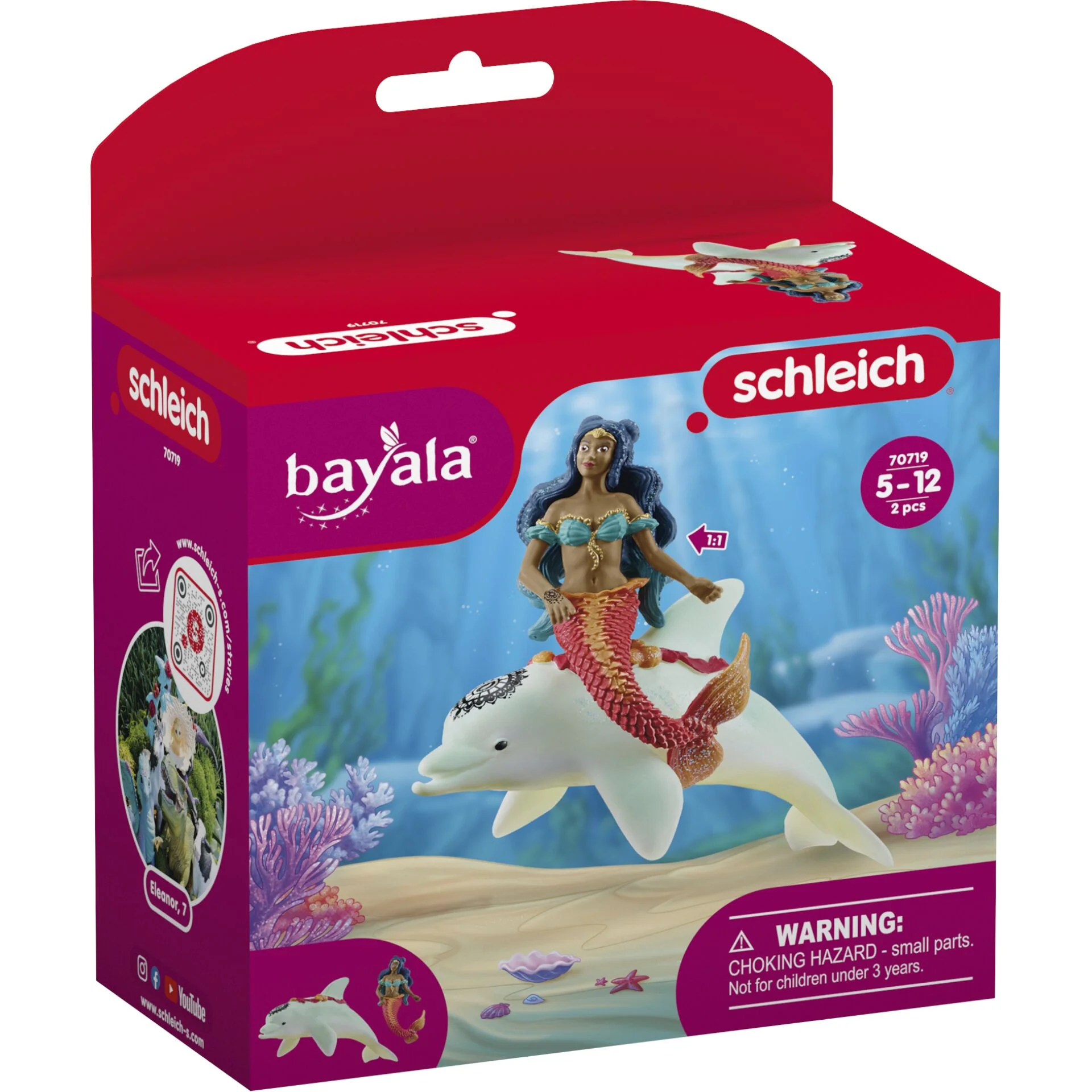 Schleich bayala 70719 Isabelle auf Delphin Spielfiguren